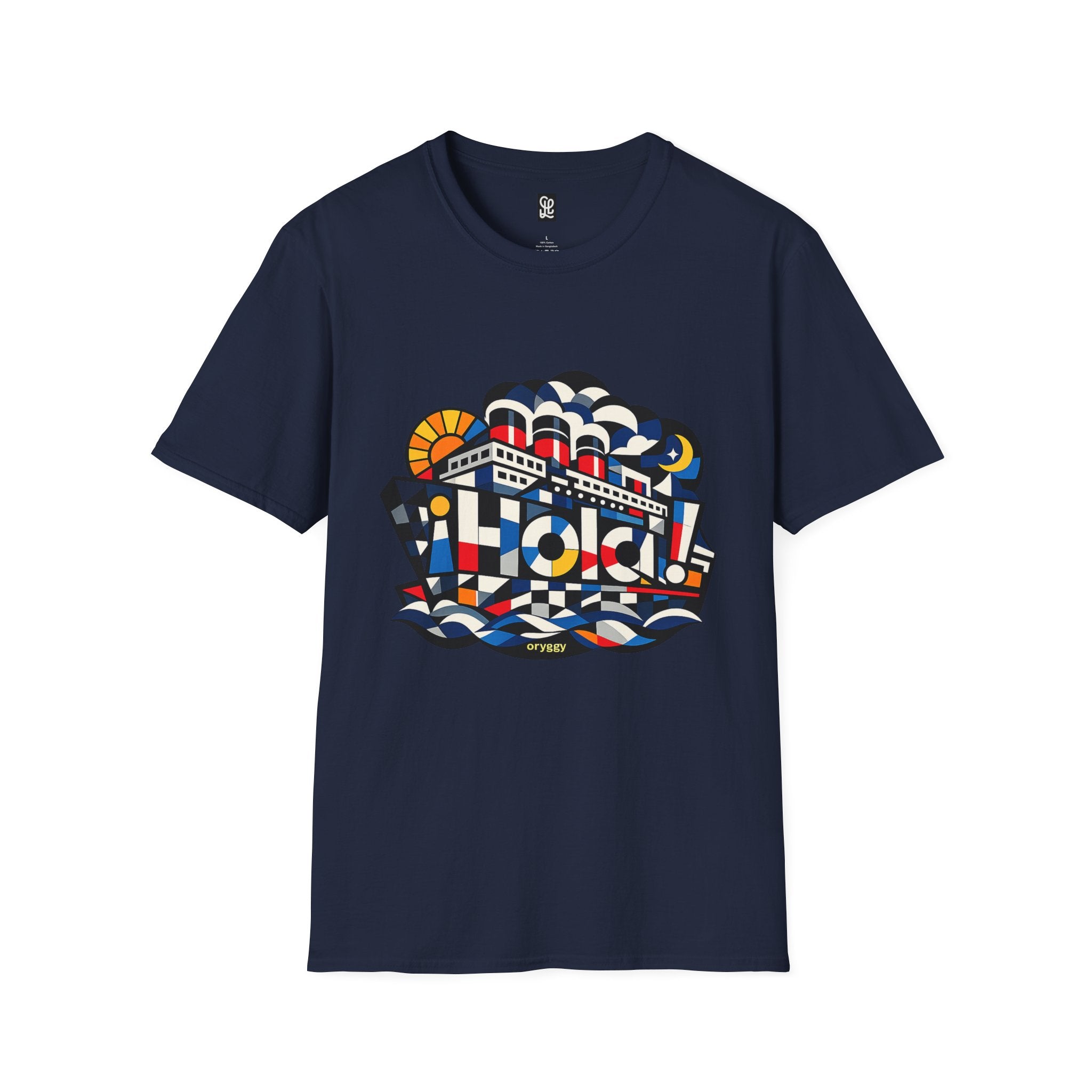 oryggy Originals Summer line T-Shirt — Retro Nautical Cruise Graphic "¡Hola!" Tee