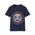 FIFA World Cup 2026 Proper Football Soccer Graphic Tee — oryggy Vintage Crest Shirt navy variant
