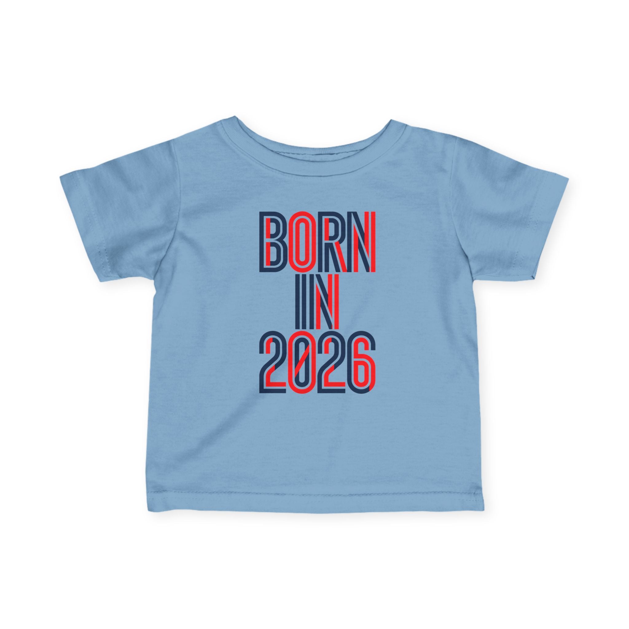 Born in 2026 Infant Tee | America 250 Retro Baby Shirt