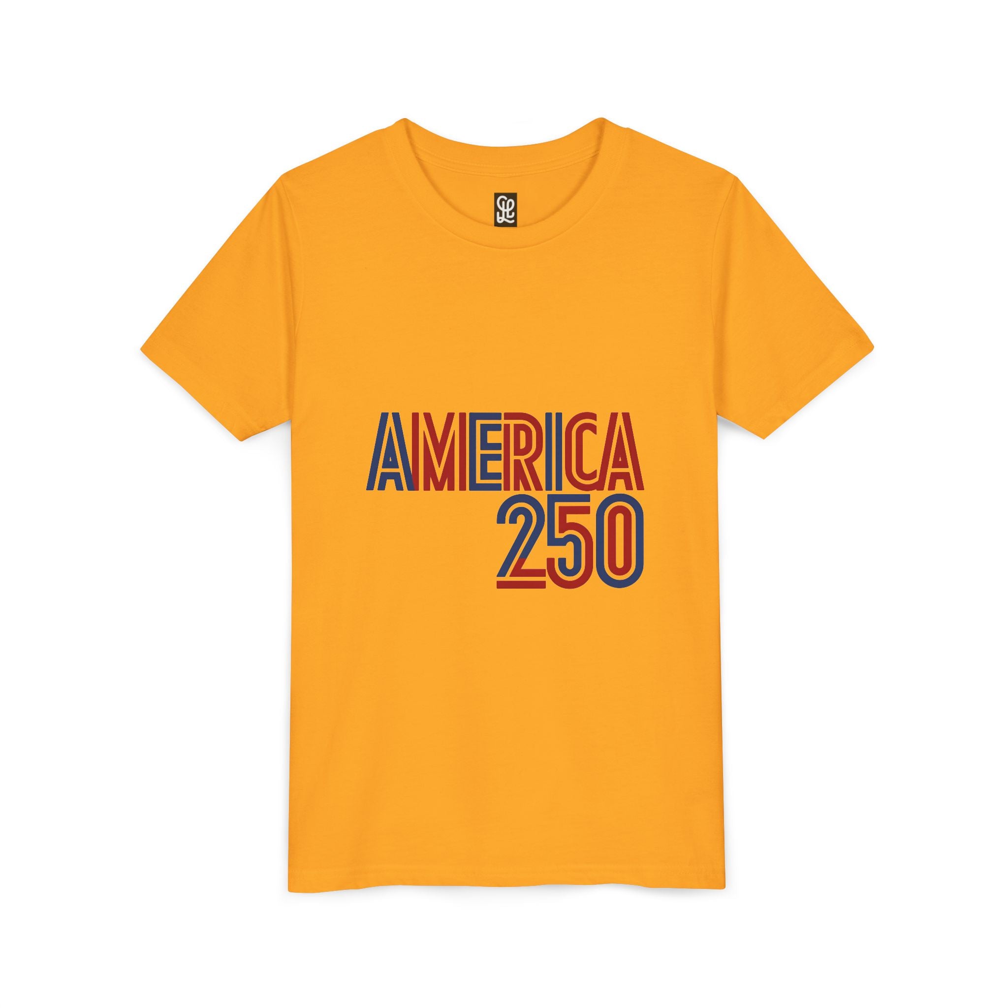 America 250 Youth Tee | Patriotic USA Flag Independence Day