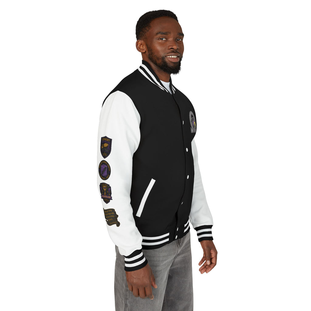 OC Concreton Varsity Jacket — Pancho Hawks "Cold Bearings" Distressed Edition