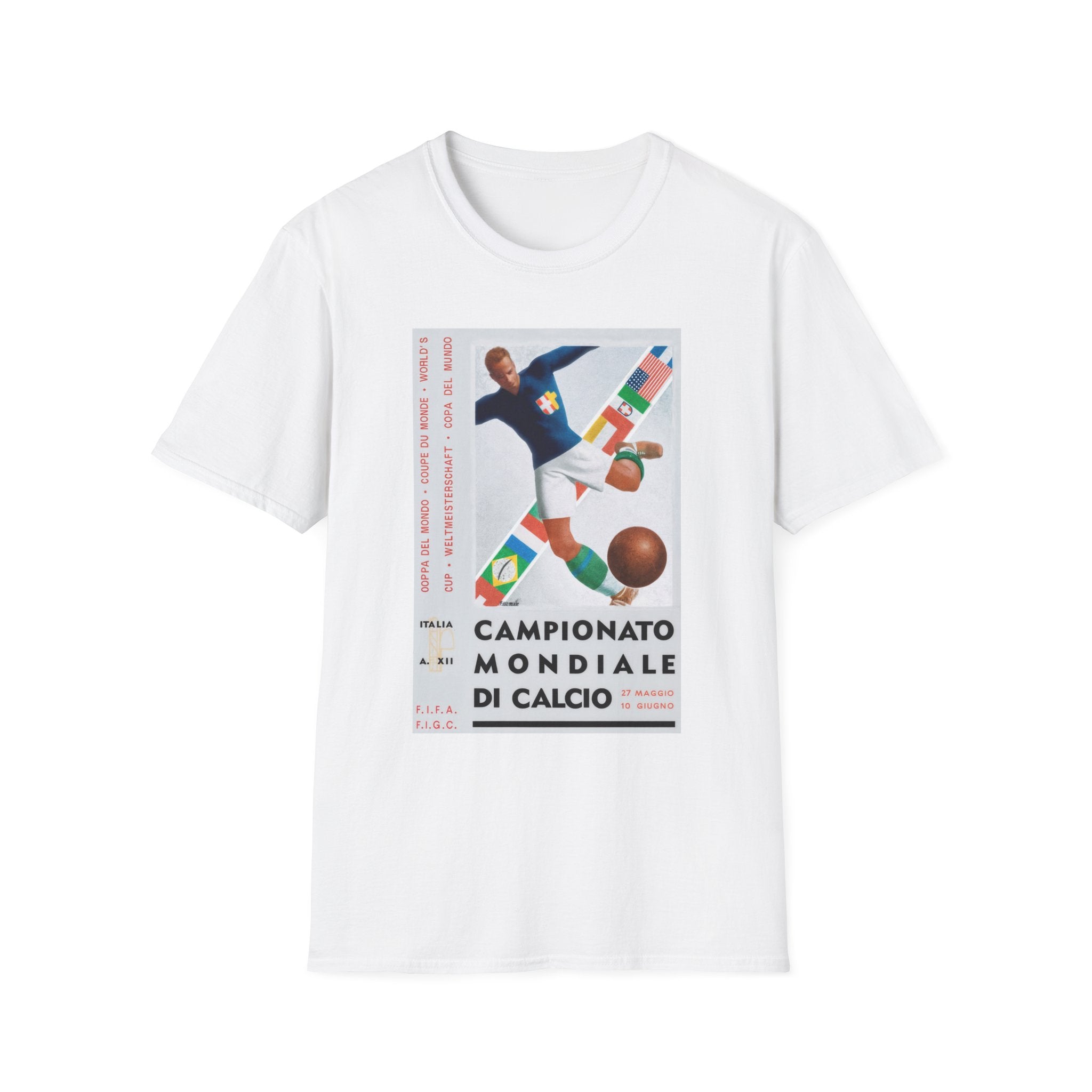 FIFA World Cup 2026 Vintage World Cup Soccer Poster T-Shirt