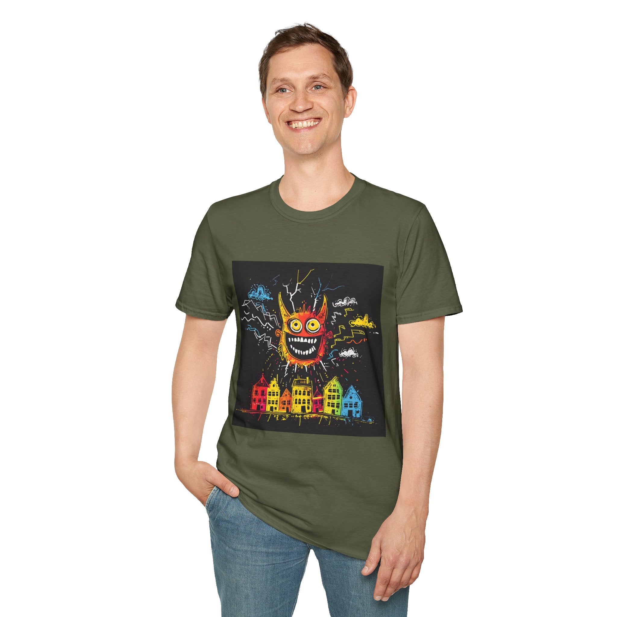 oryggy Originals Summer line Grinning Monster Tee