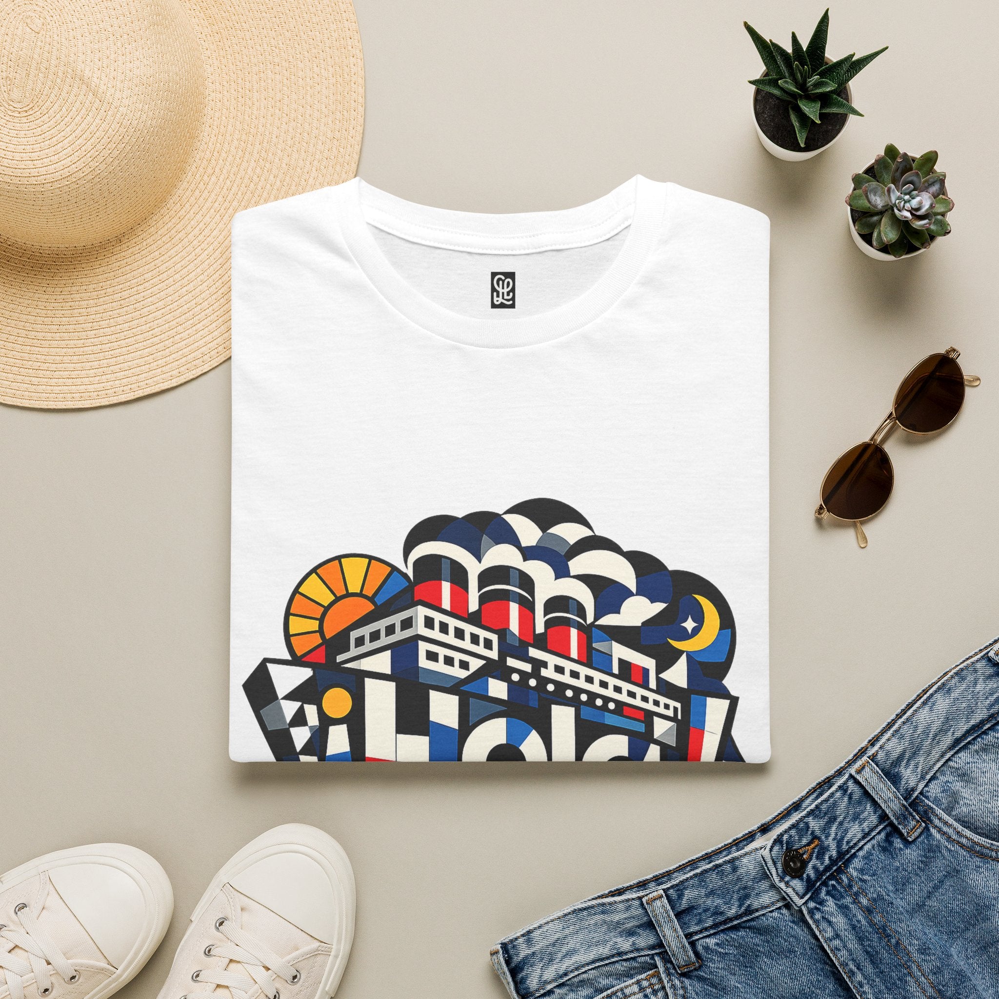 oryggy Originals Summer line T-Shirt — Retro Nautical Cruise Graphic "¡Hola!" Tee