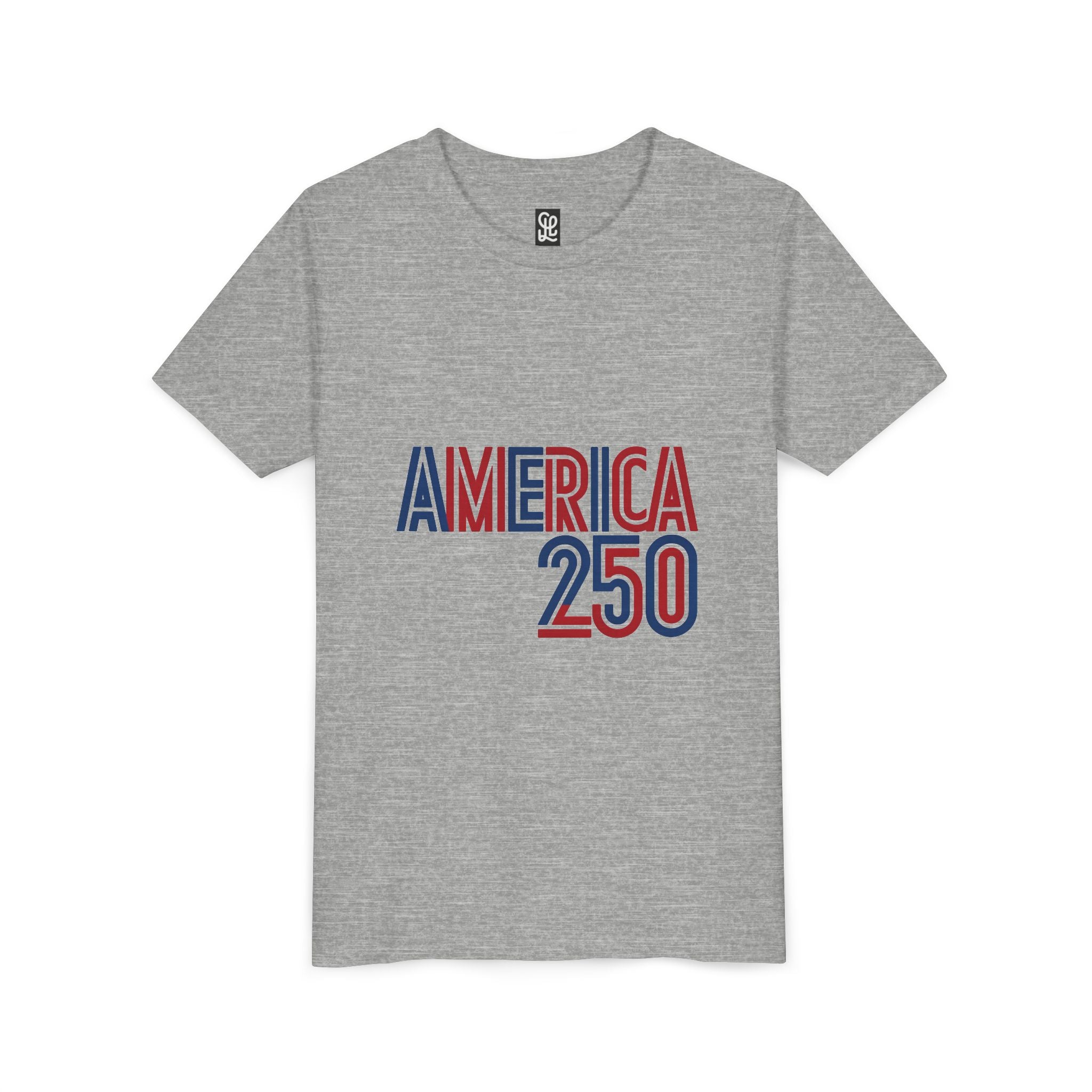 America 250 Youth Tee | Patriotic USA Flag Independence Day
