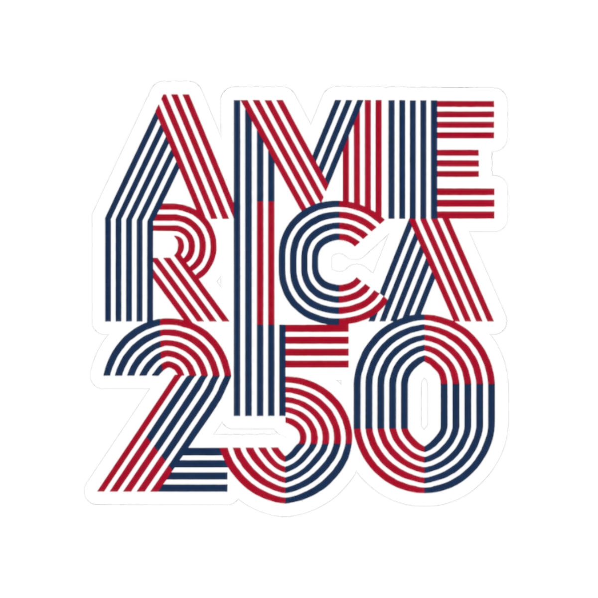 America 250 Kiss-Cut Stickers
