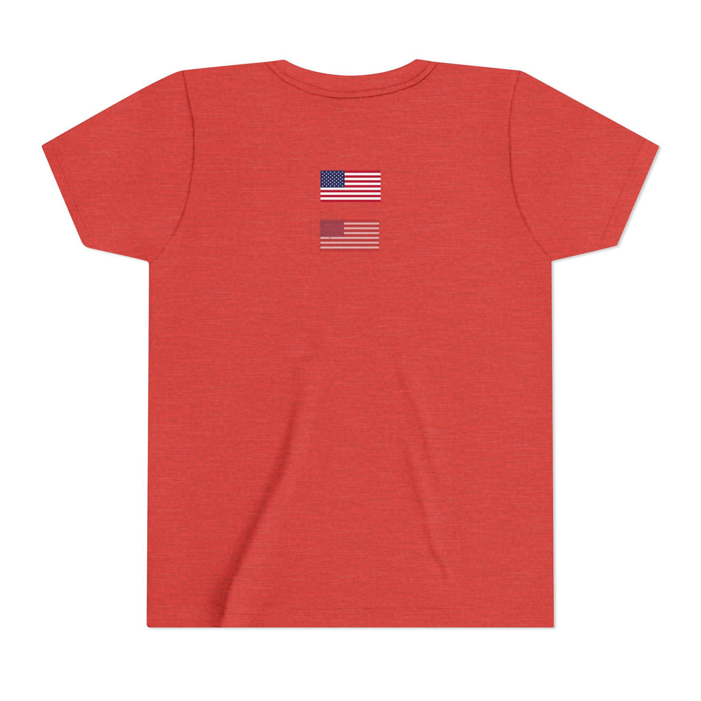 America 250 Youth Tee | Patriotic USA Flag Independence Day