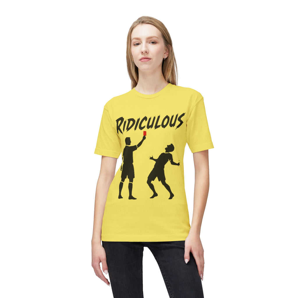 FIFA World Cup 2026 Ridiculous T-Shirt — Silhouette Prank Phone Flash Design