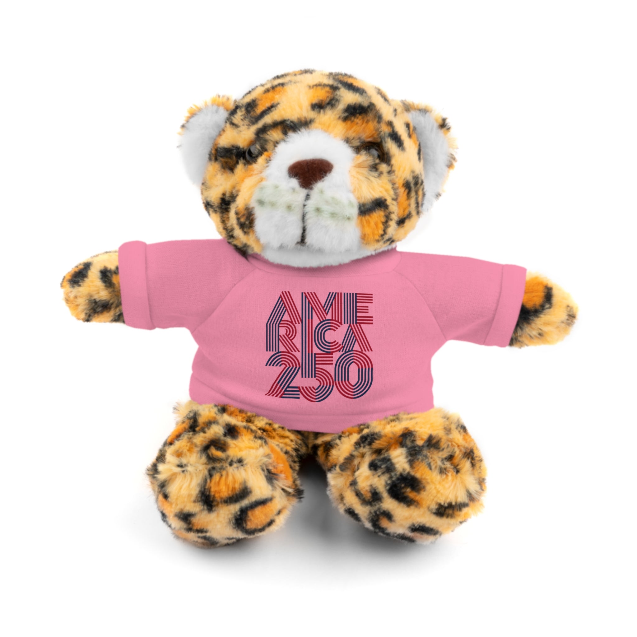 America 250 Teddy Bear plush | Patriotic stuffed animal with tee