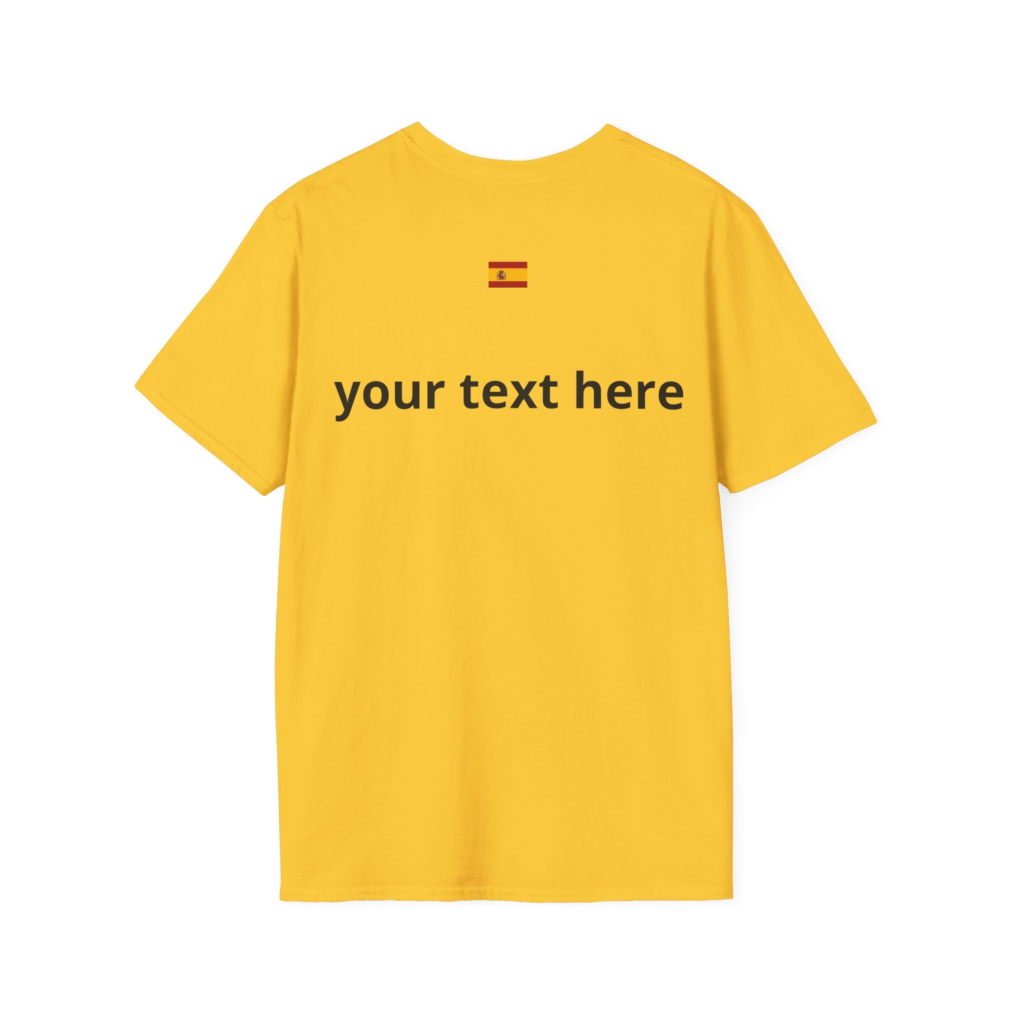fifa-world-cup-2026-personalizable-spain-t-shirt-uno-no-es-suficiente-don-quixote-sunset-graphic - Retro Football Apparel oryggy