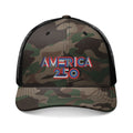America 250 Embroidered Camo Trucker Hat