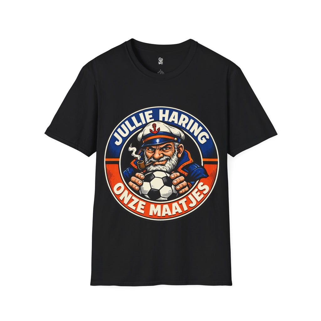 FIFA World Cup 2026 Dutch T-Shirt — 'Jullie Haring Onze Maatjes' Sailor Graphic Tee