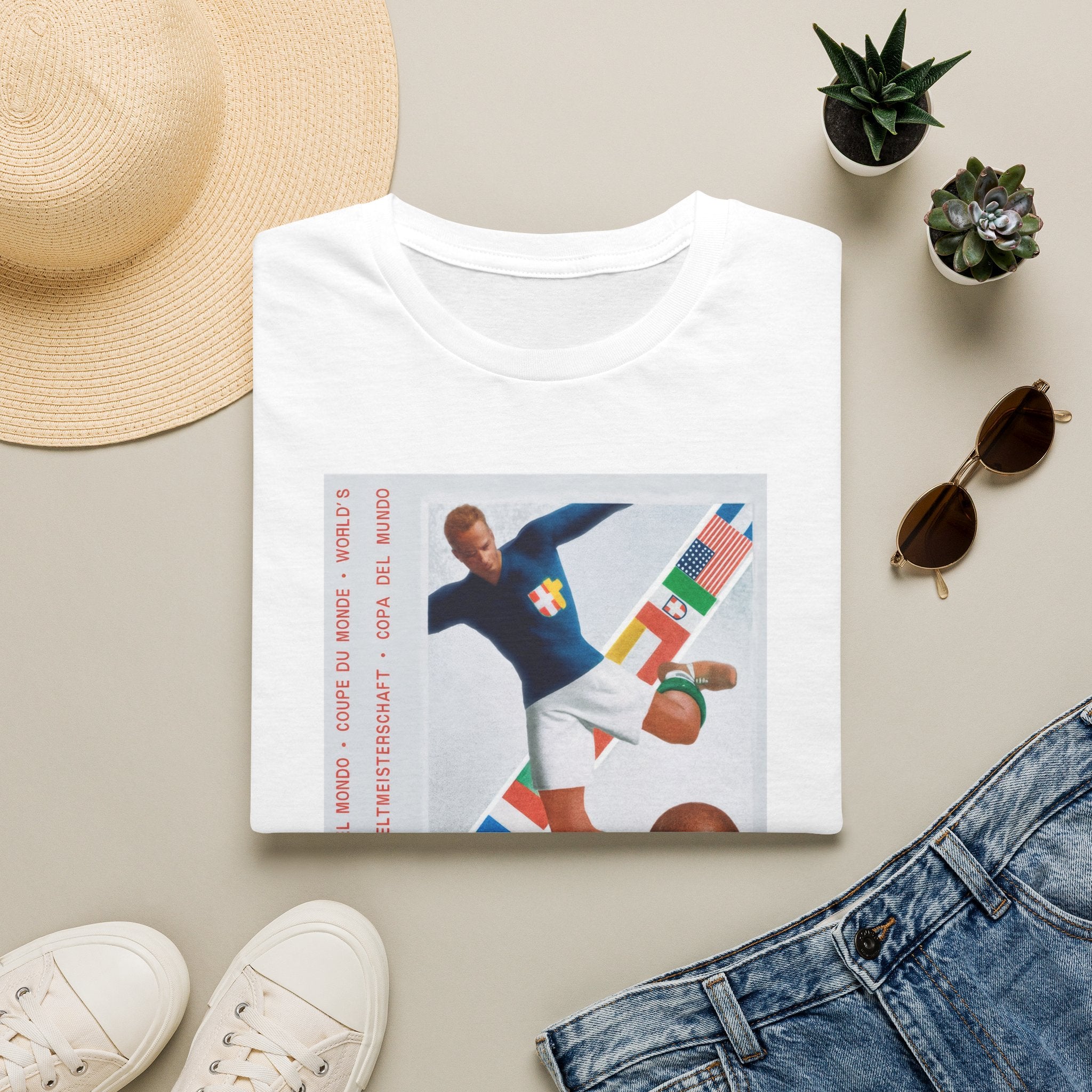 FIFA World Cup 2026 Vintage World Cup Soccer Poster T-Shirt