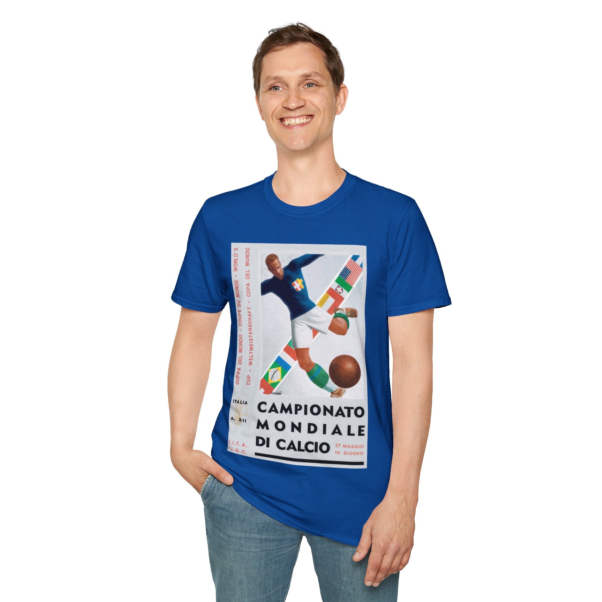 FIFA World Cup 2026 World Cup Soccer T-Shirt — Campionato Mondiale di Calcio 1934 Tee