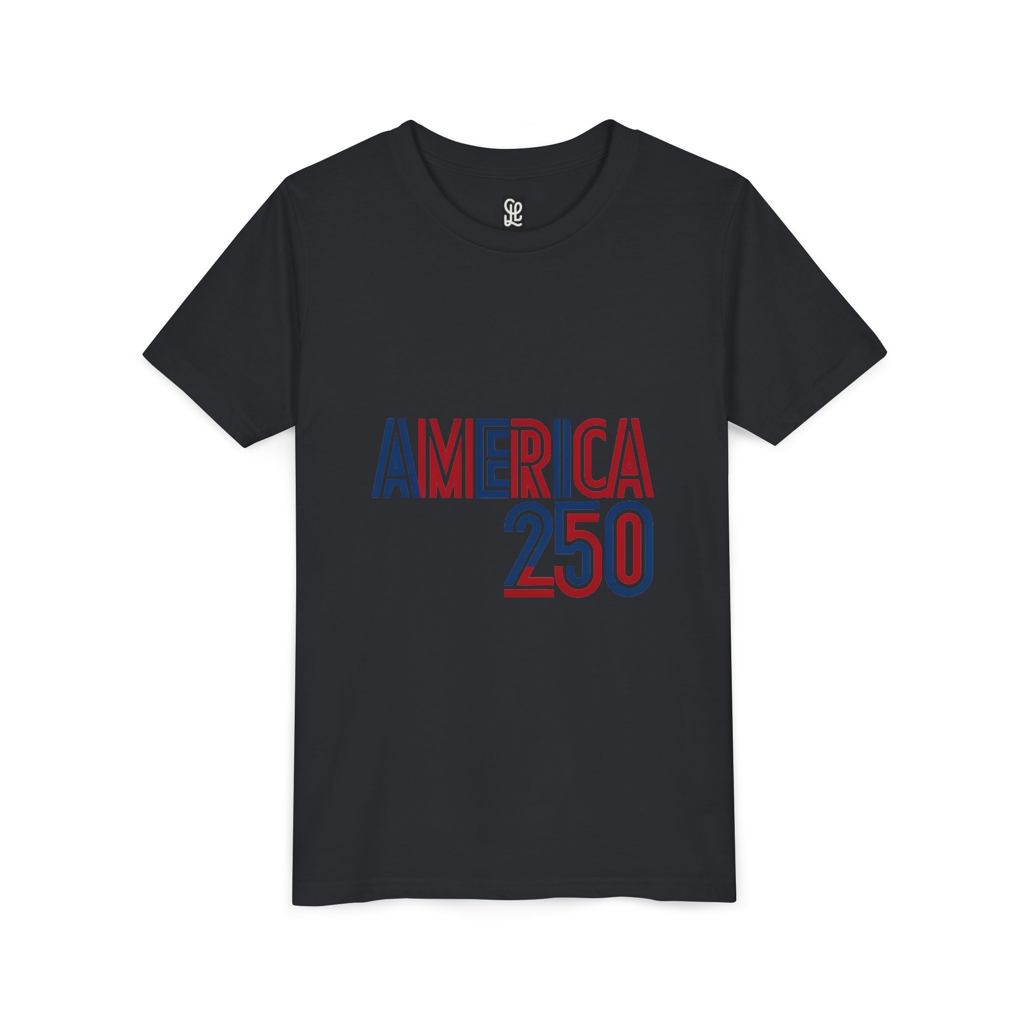 America 250 Youth Tee | Patriotic USA Flag Independence Day