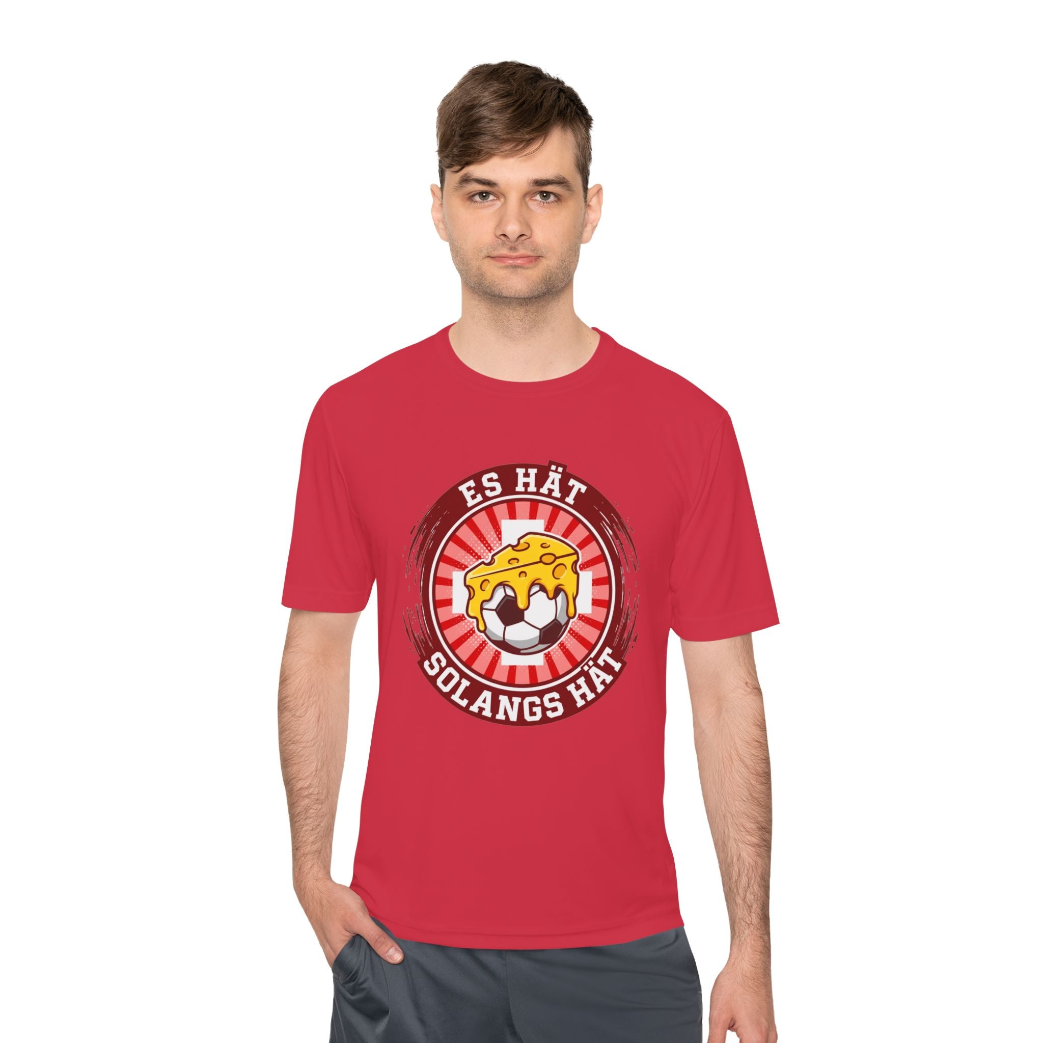 FIFA World Cup 2026 | Swiss | Es Hät Solangs Hät Soccer Tee