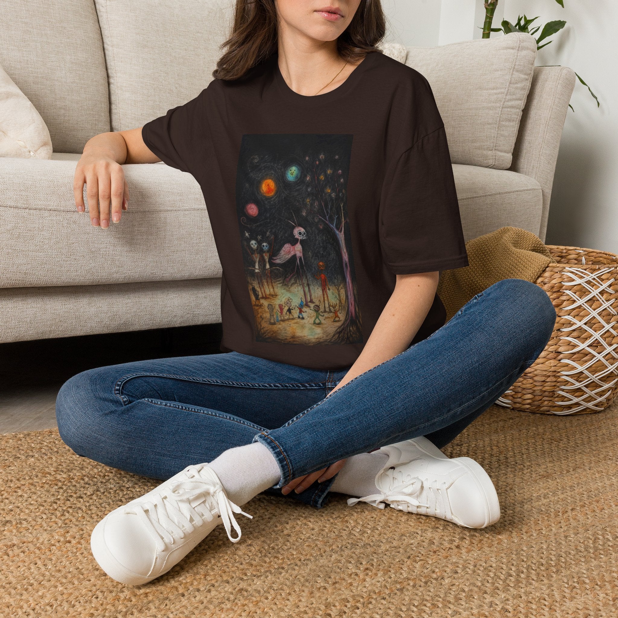 oryggy Originals Summer line Cosmic Night Stroll T-Shirt