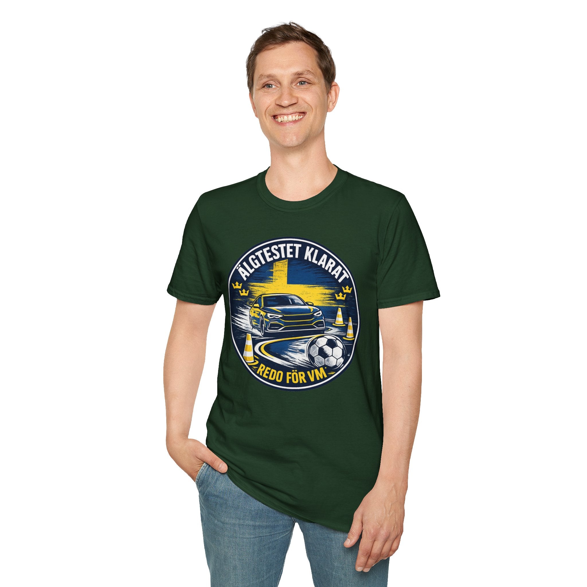 fifa-world-cup-2026-t-shirt-algtestet-klarat-ready-for-vm-swedish-car-driver-tee - Retro Football Apparel oryggy