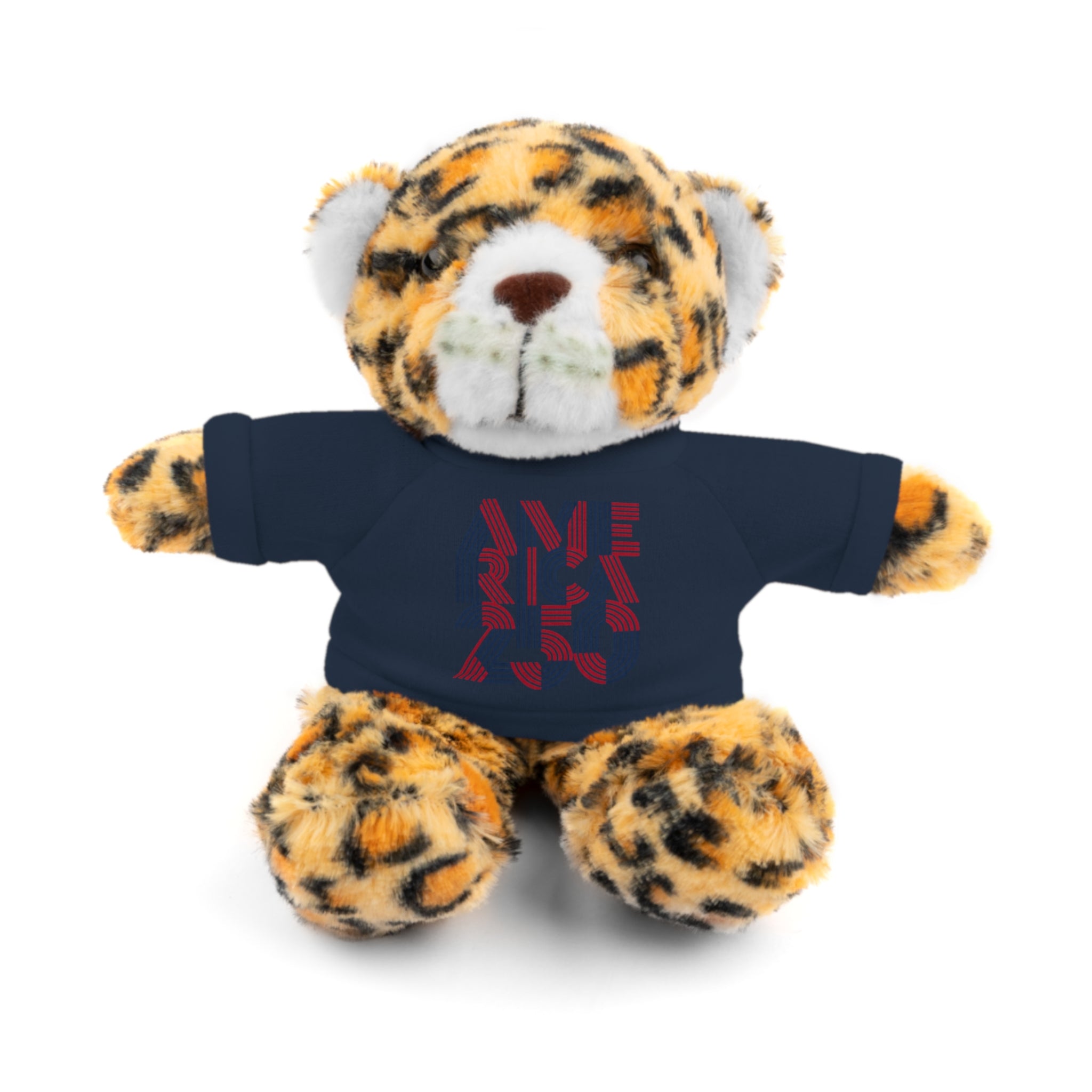 America 250 Teddy Bear plush | Patriotic stuffed animal with tee