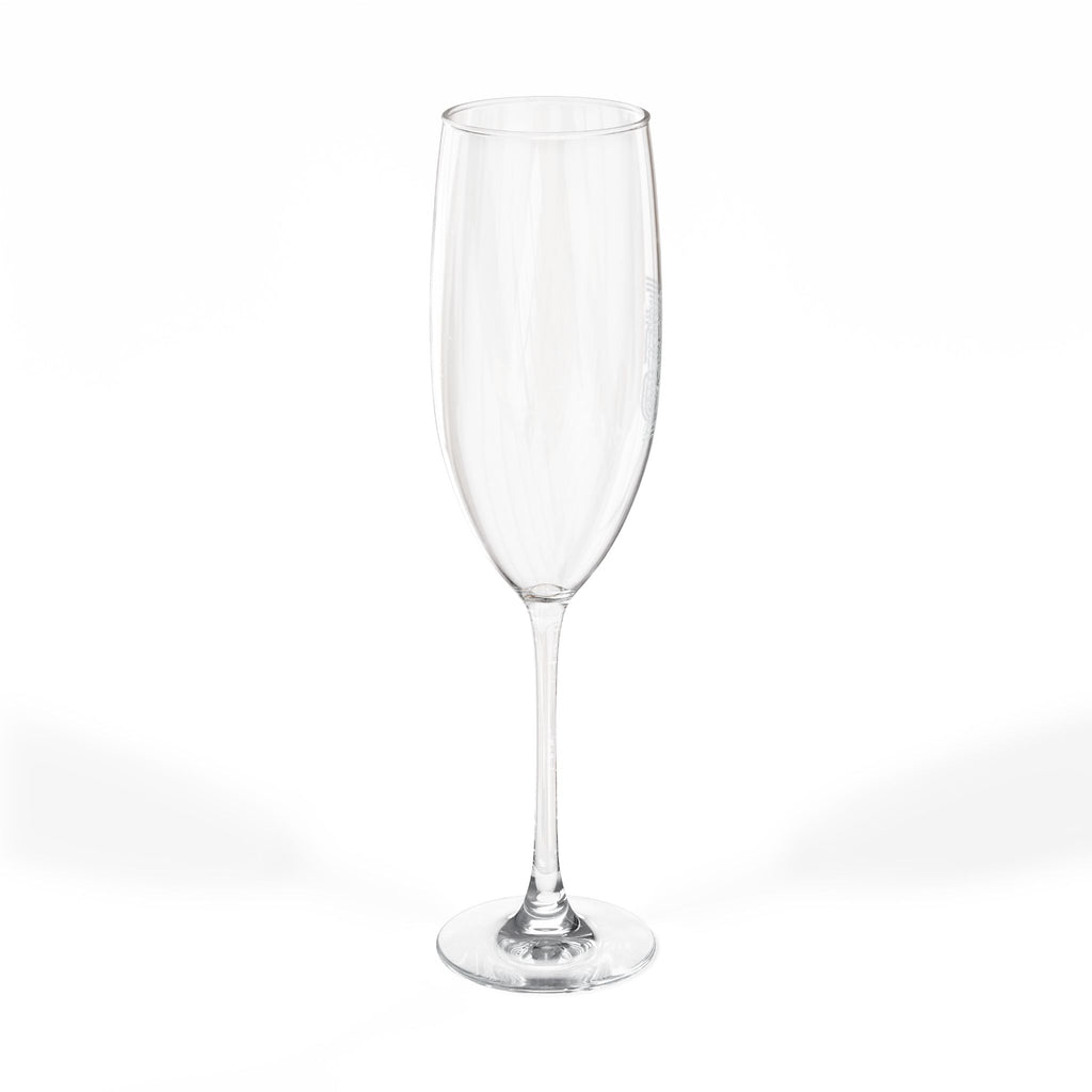 America 250 Geometric Maze Monogram Champagne Glass