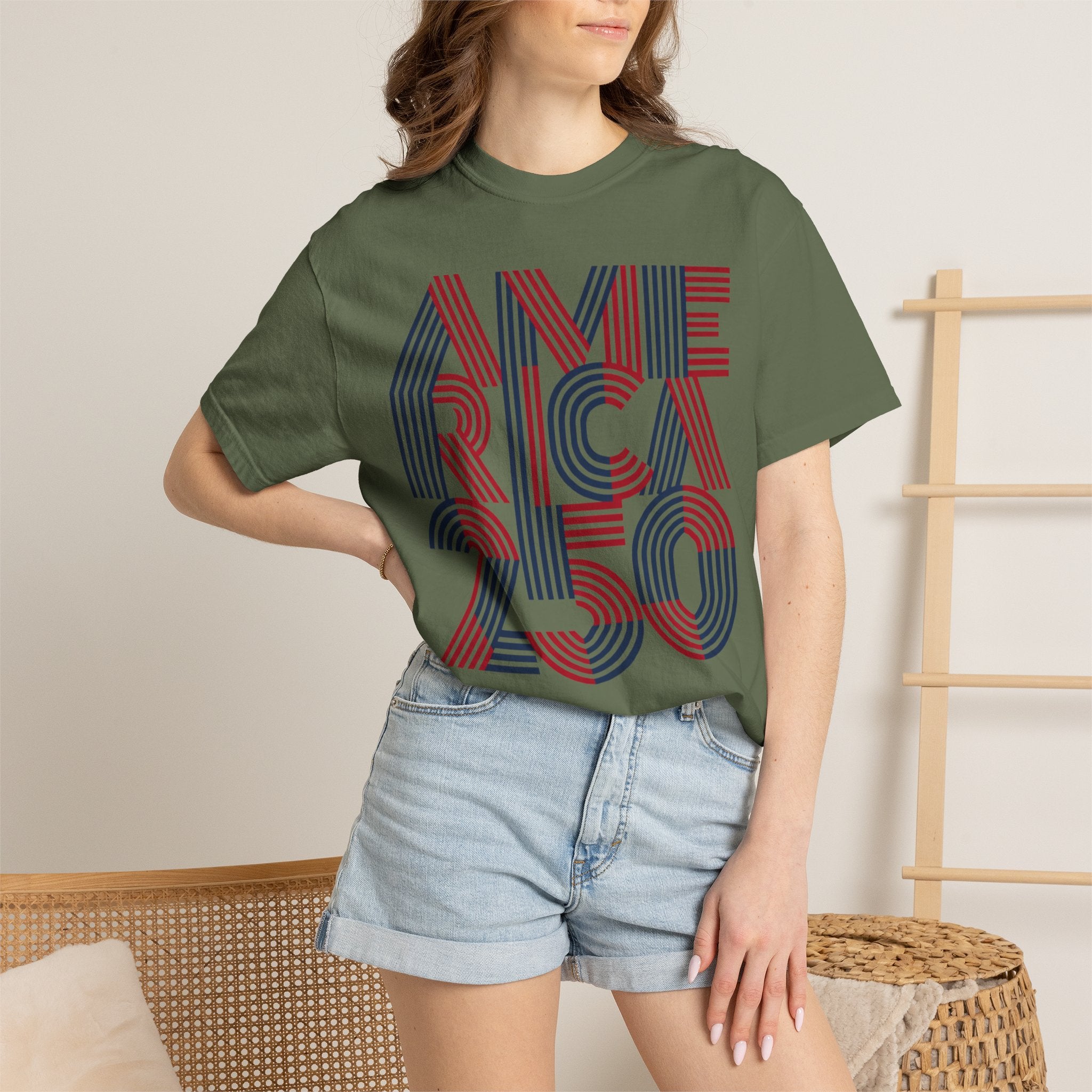 America 250 Unisex Garment-Dyed T-shirt