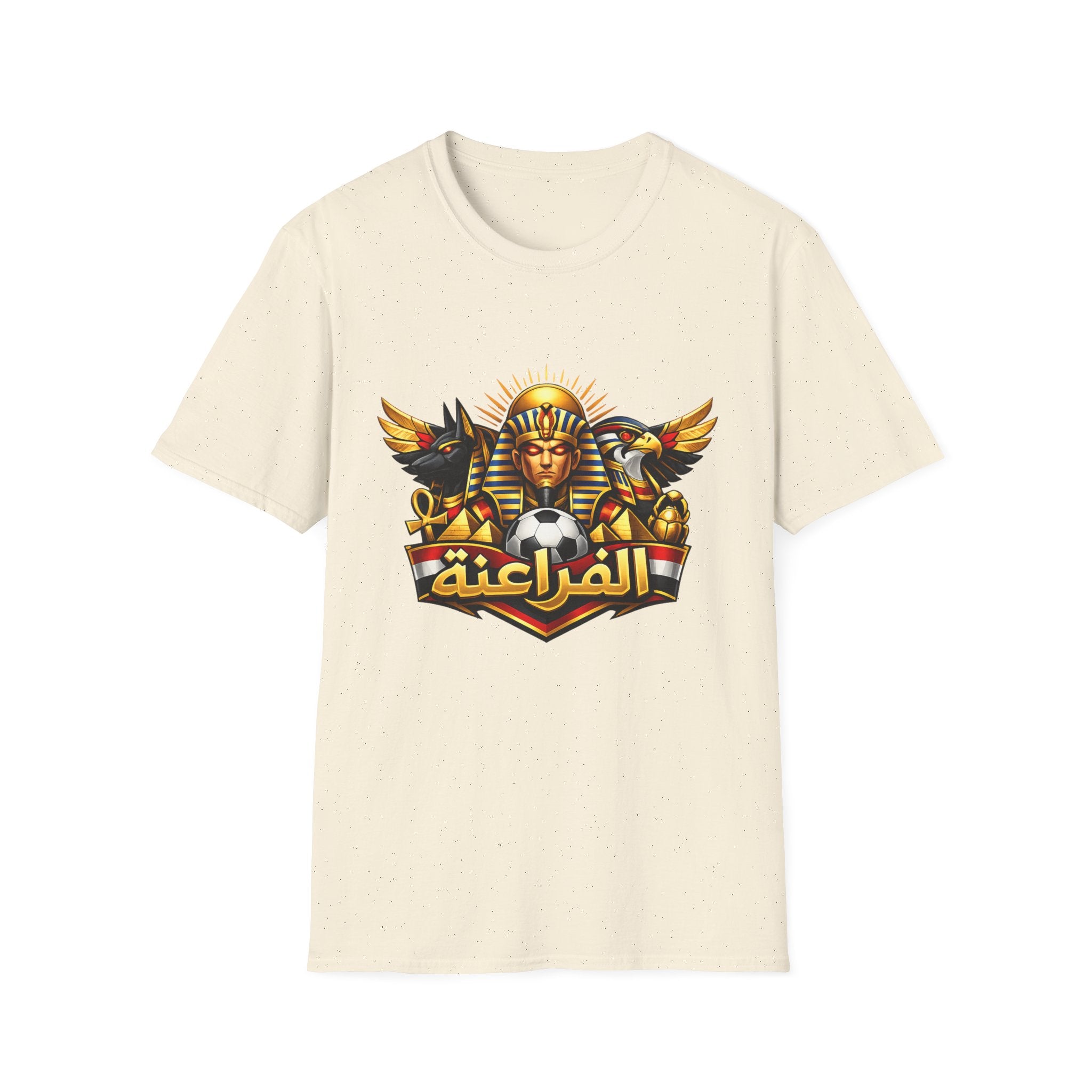 FIFA 2026 Pharaoh Soccer Crest T‑Shirt — Egyptian Football Graphic Tee - Oryggy