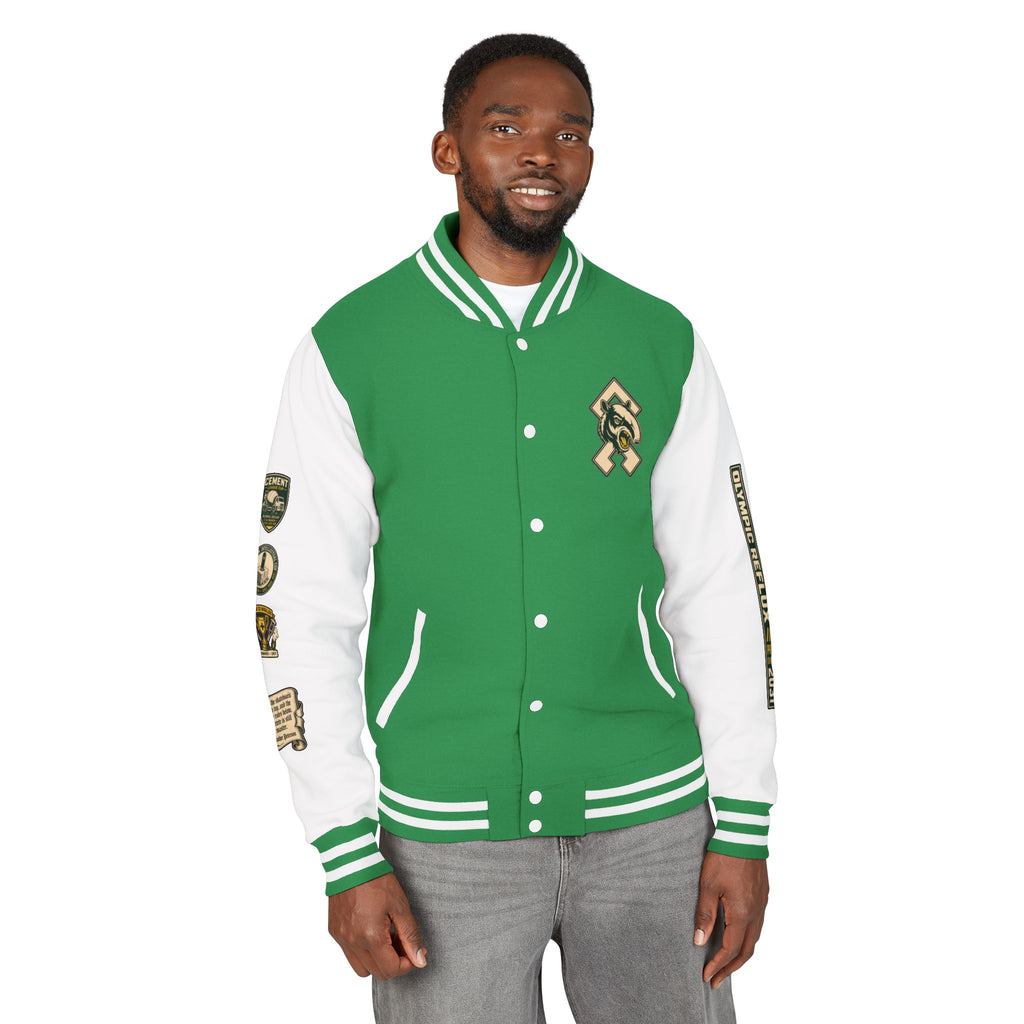 OR Olympic Reflux Varsity Jacket — Alexander Peterson "The Concrete is Master" Edition