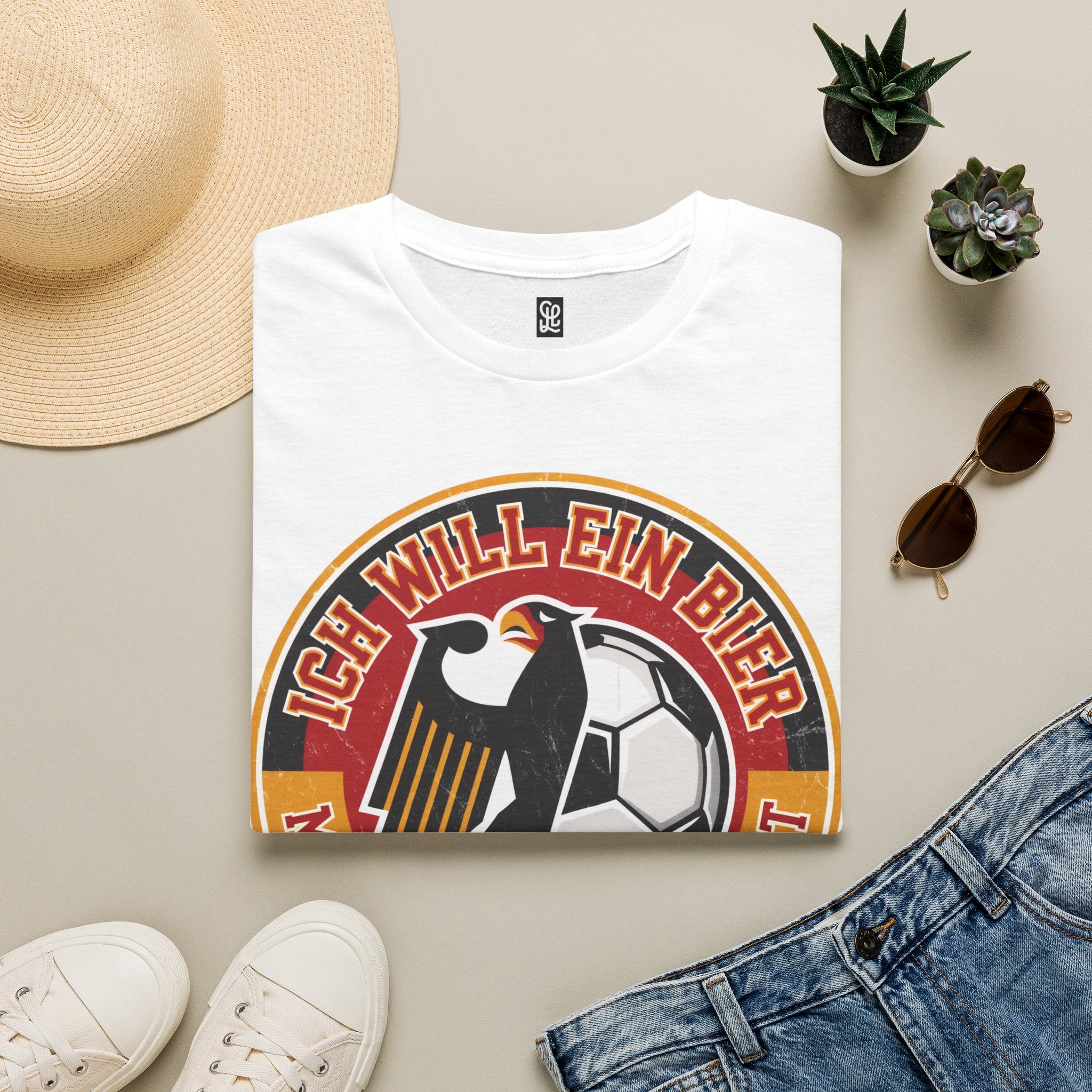 FIFA-Weltmeisterschaft 2026 | 'Ich will ein Bier' Personalized Fussball-Tee
