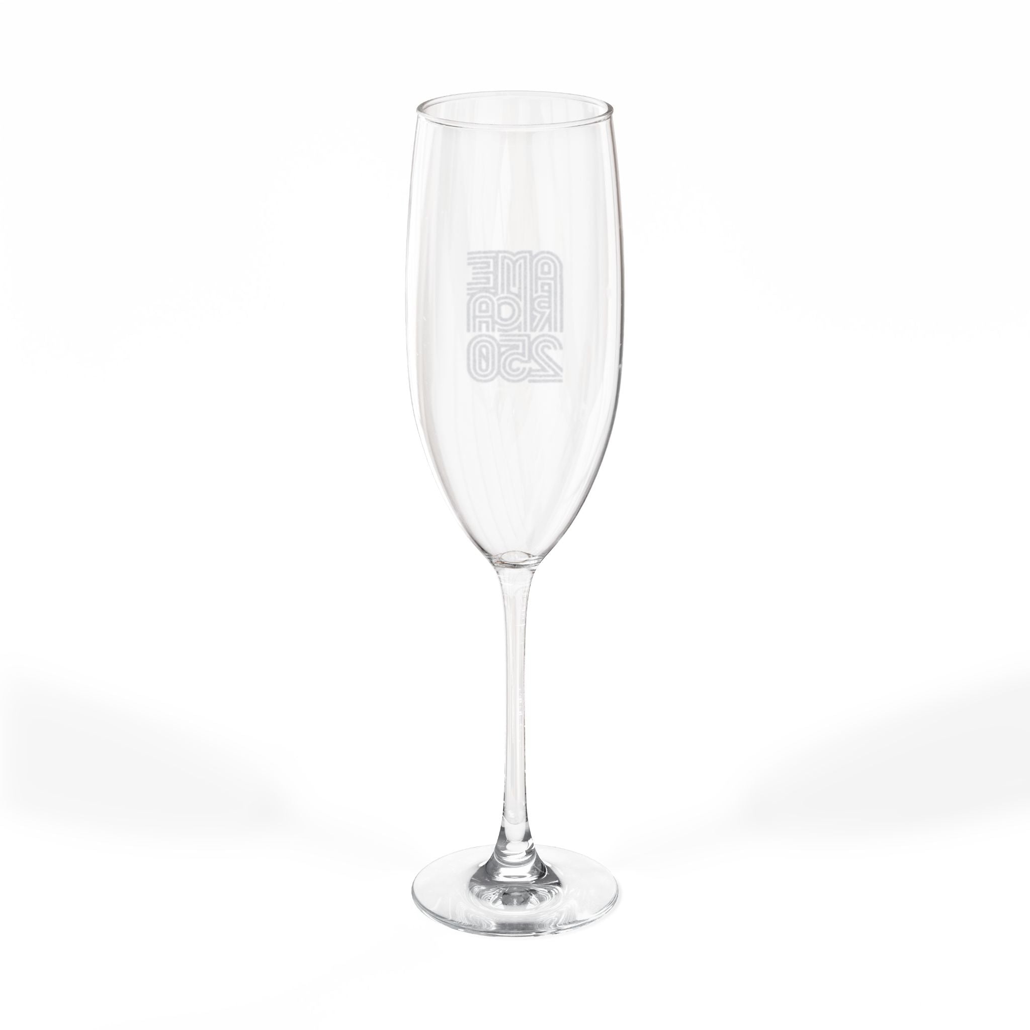 America 250 Geometric Maze Monogram Champagne Glass