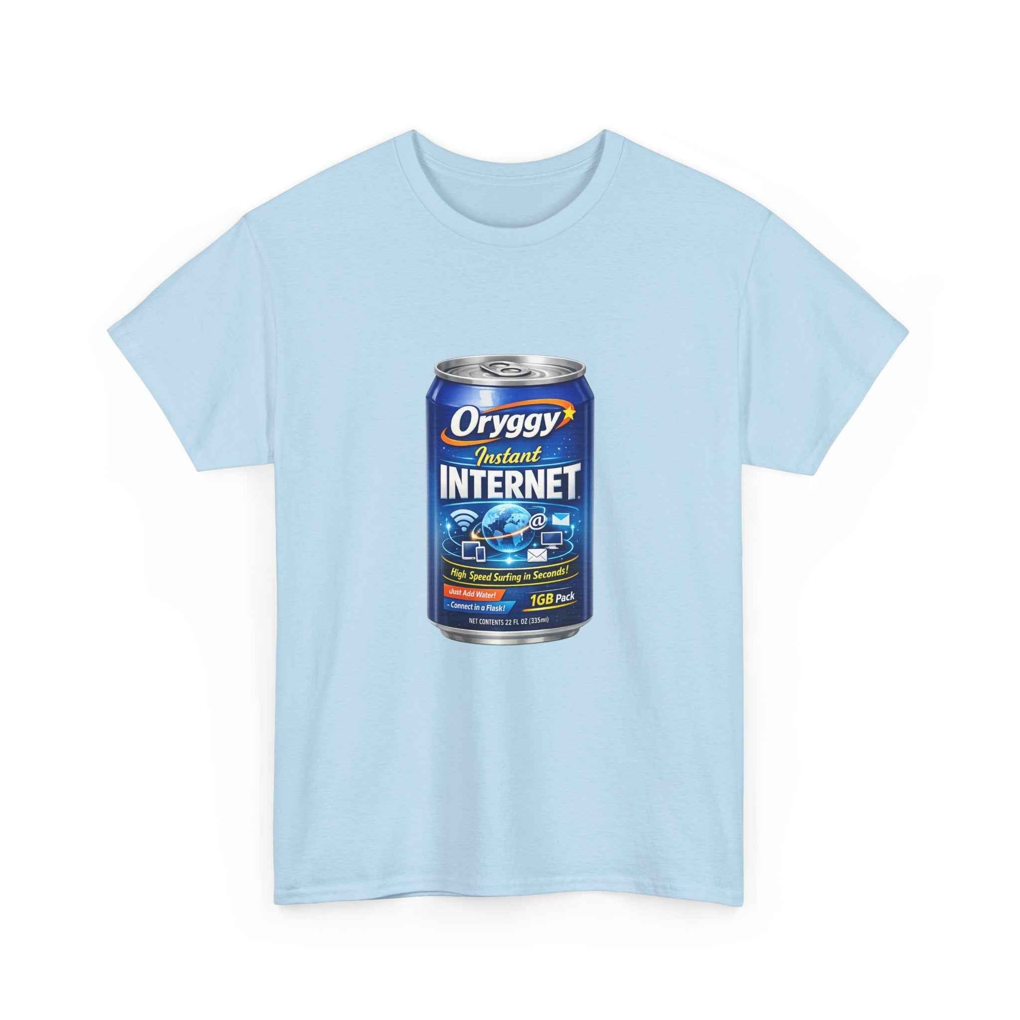 oryggy Originals Summer line Instant Internet Tee — Retro Can Graphic T-Shirt