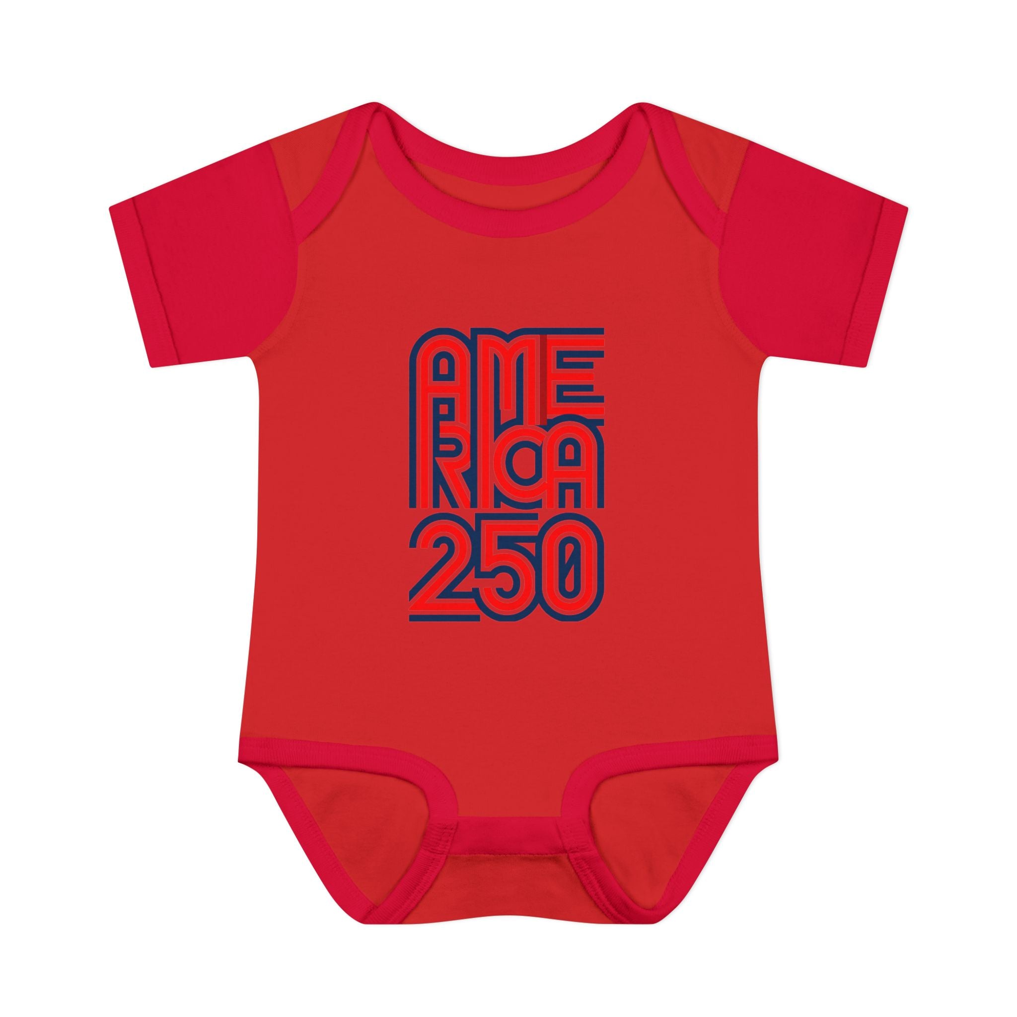 America 250 Personalized Infant Bodysuit | USA Flag