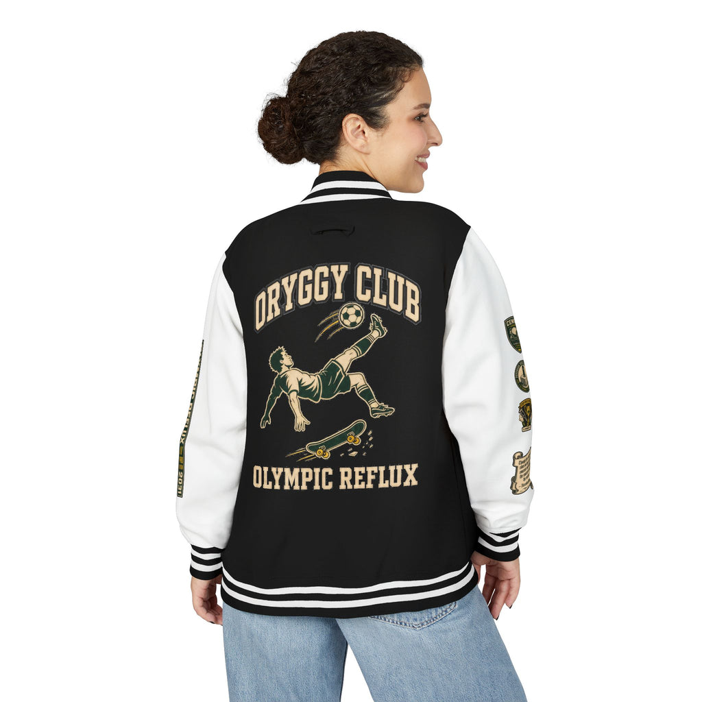 OR Olympic Reflux Varsity Jacket — Alexander Peterson "The Concrete is Master" Edition