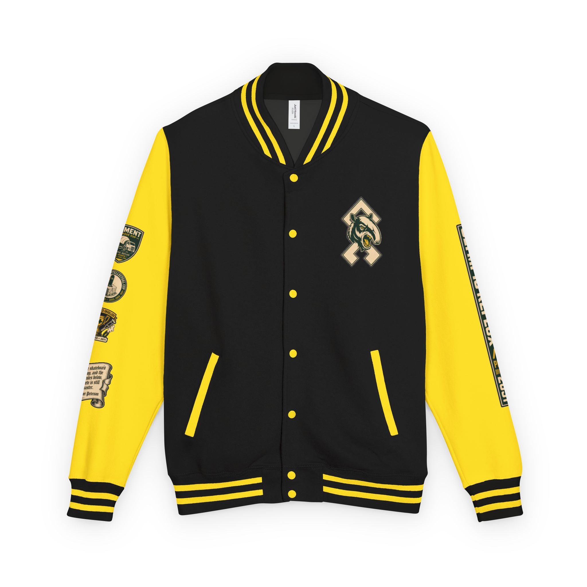 OR Olympic Reflux Varsity Jacket — Alexander Peterson "The Concrete is Master" Edition