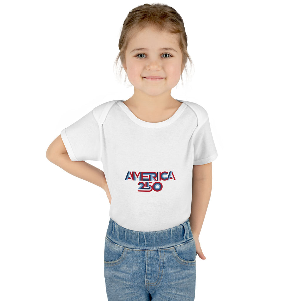 America 250 Baby Bodysuit — Patriotic Infant Onesie for 250th Anniversary