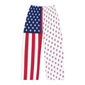 American Flag Split Design Pajama Pants | Stars Stripes Lounge