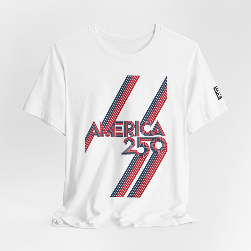 America 250 Retro Stripes Tee