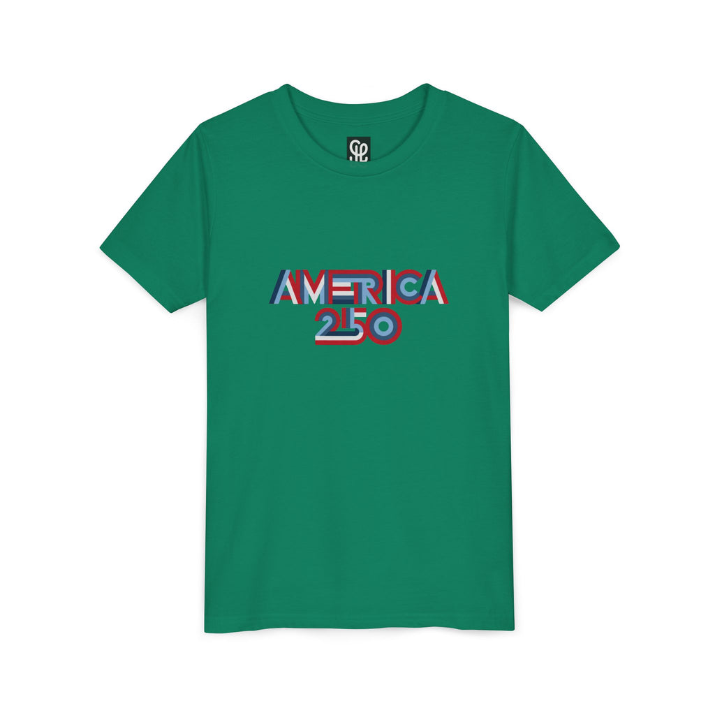 America 250 Youth Tee — Patriotic 250th Anniversary Kids T-Shirt