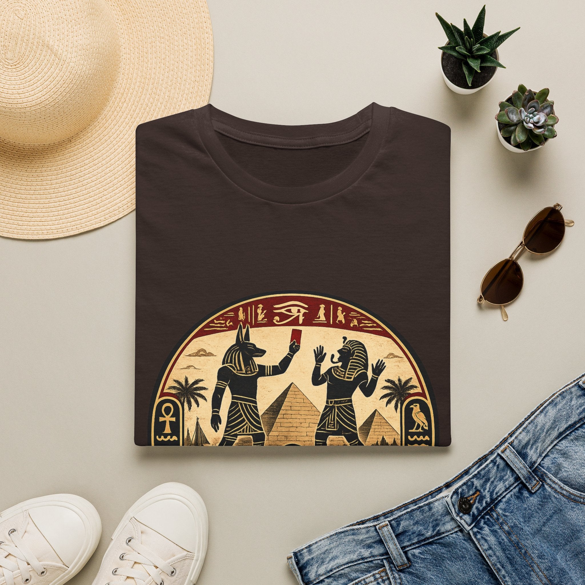 fifa-2026-ancient-egypt-t-shirt-5-000-years-nothings-changed-vintage-pyramid-design - Retro Football Apparel oryggy