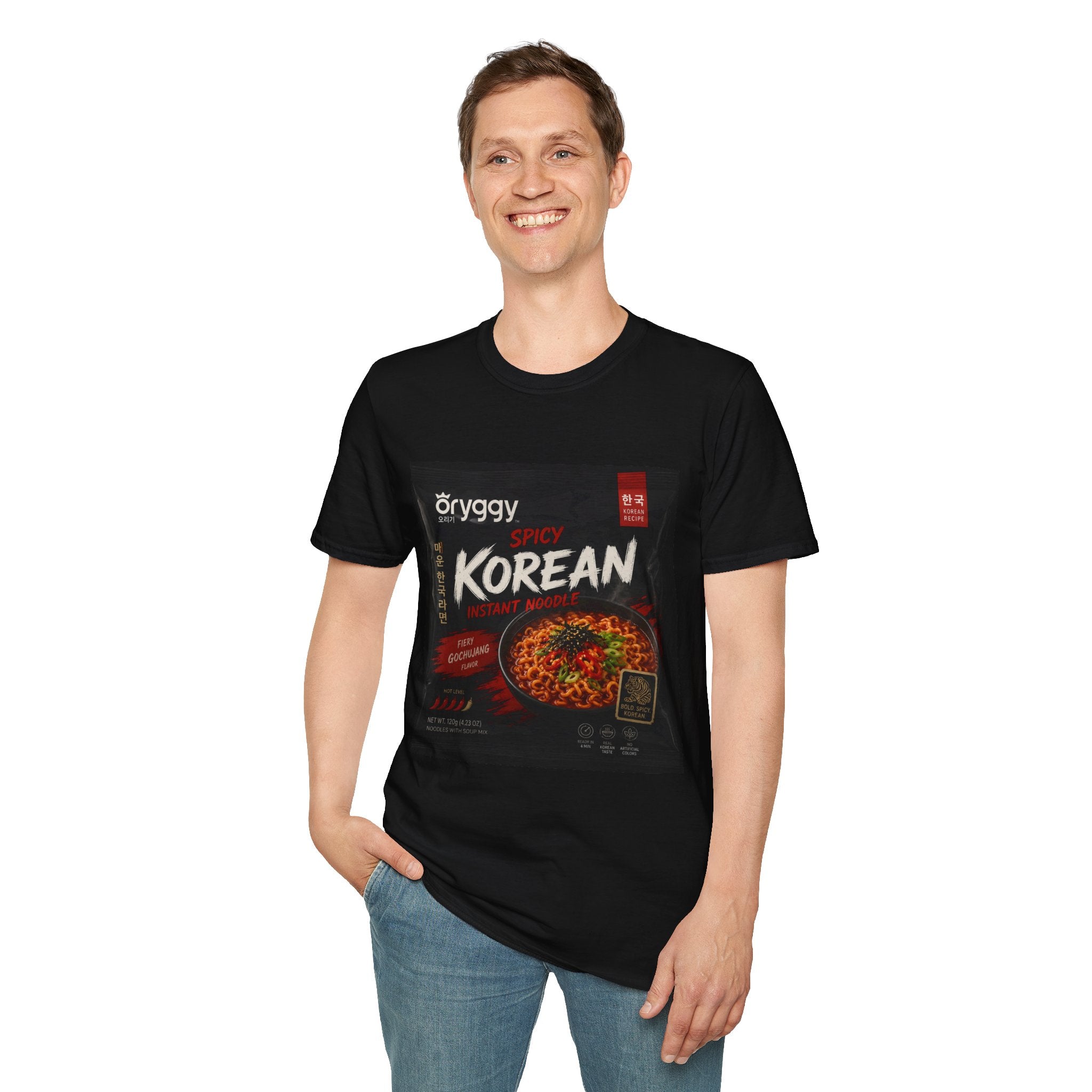 oryggy Originals Summer line Korean Spicy Instant Noodle T-Shirt