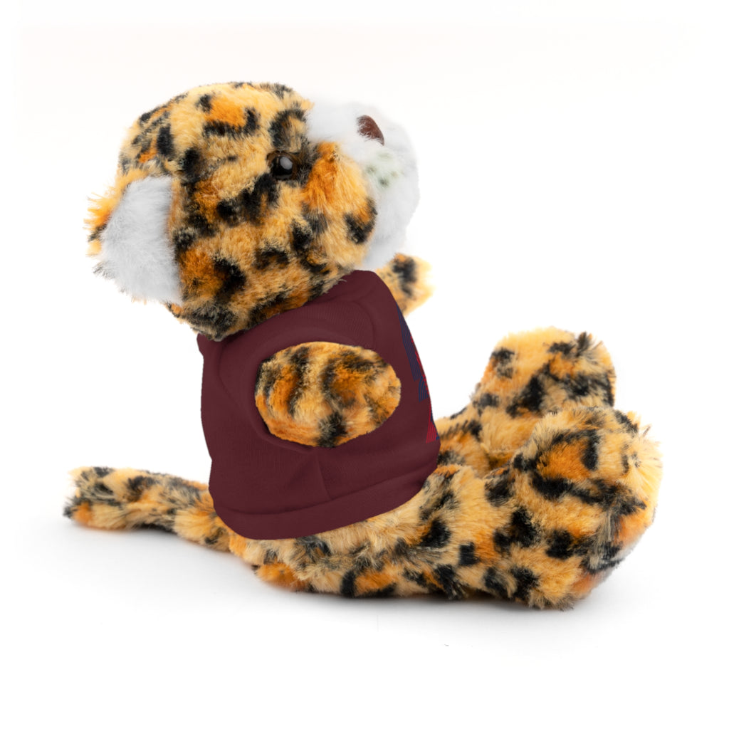 America 250 Teddy Bear plush | Patriotic stuffed animal with tee