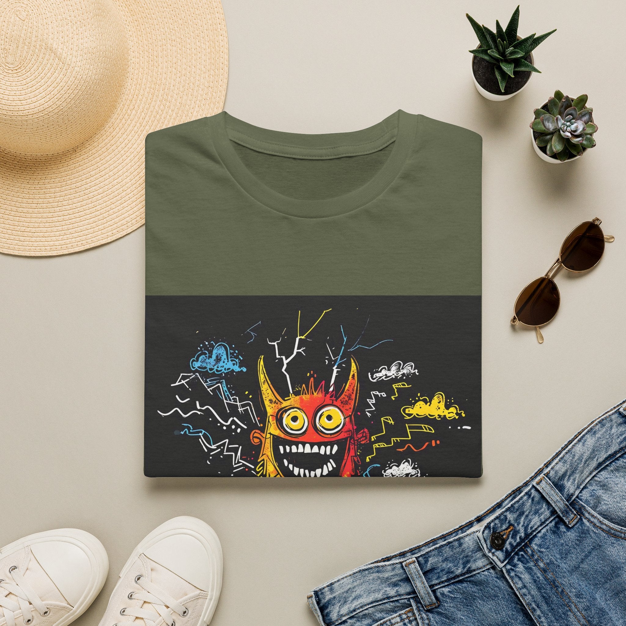 oryggy Originals Summer line Grinning Monster Tee