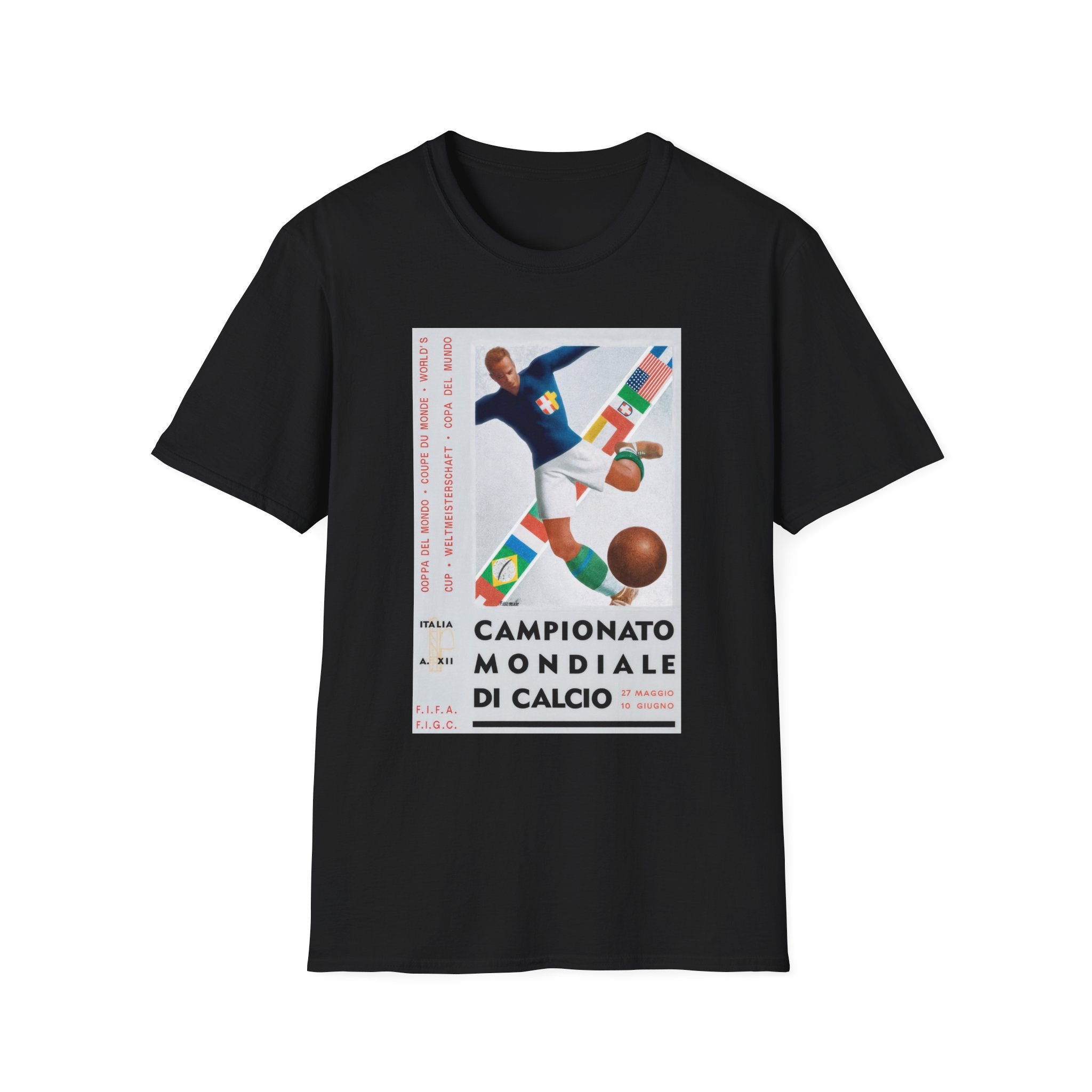 FIFA World Cup 2026 Vintage World Cup Soccer Poster T-Shirt