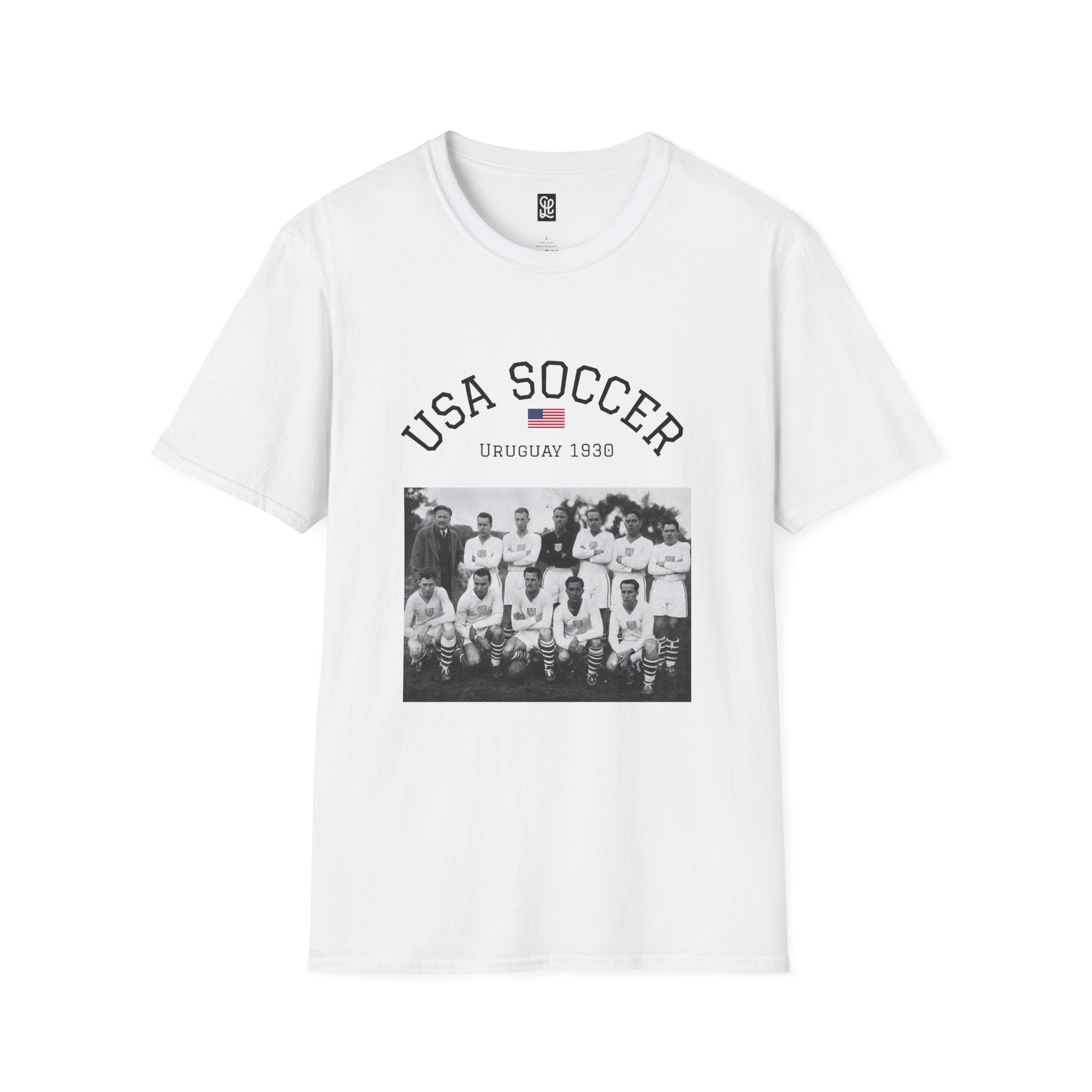 FIFA World Cup 2026 USA Soccer Vintage Team T-Shirt — Uruguay 1930 Retro Soccer Tee