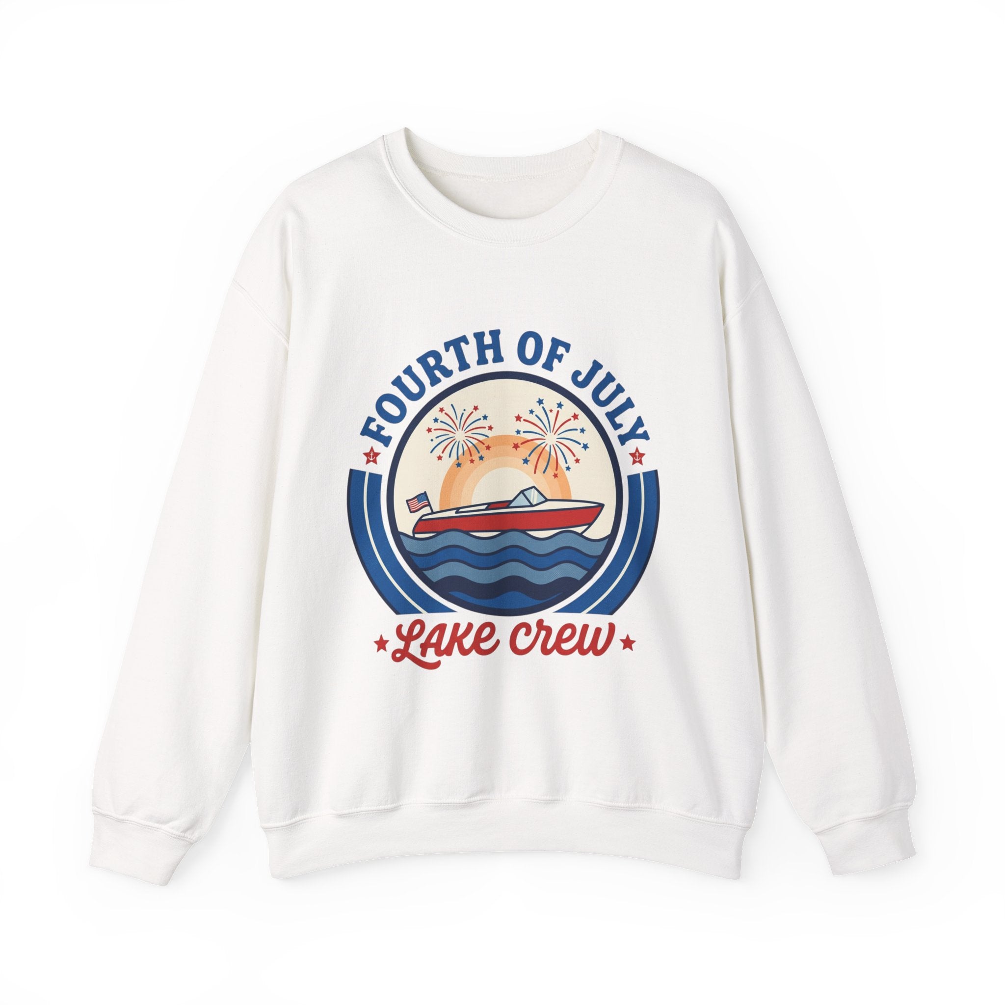 oryggy - america-250-unisex-heavy-blend™-crewneck-sweatshirt - Vintage Patriotic Apparel