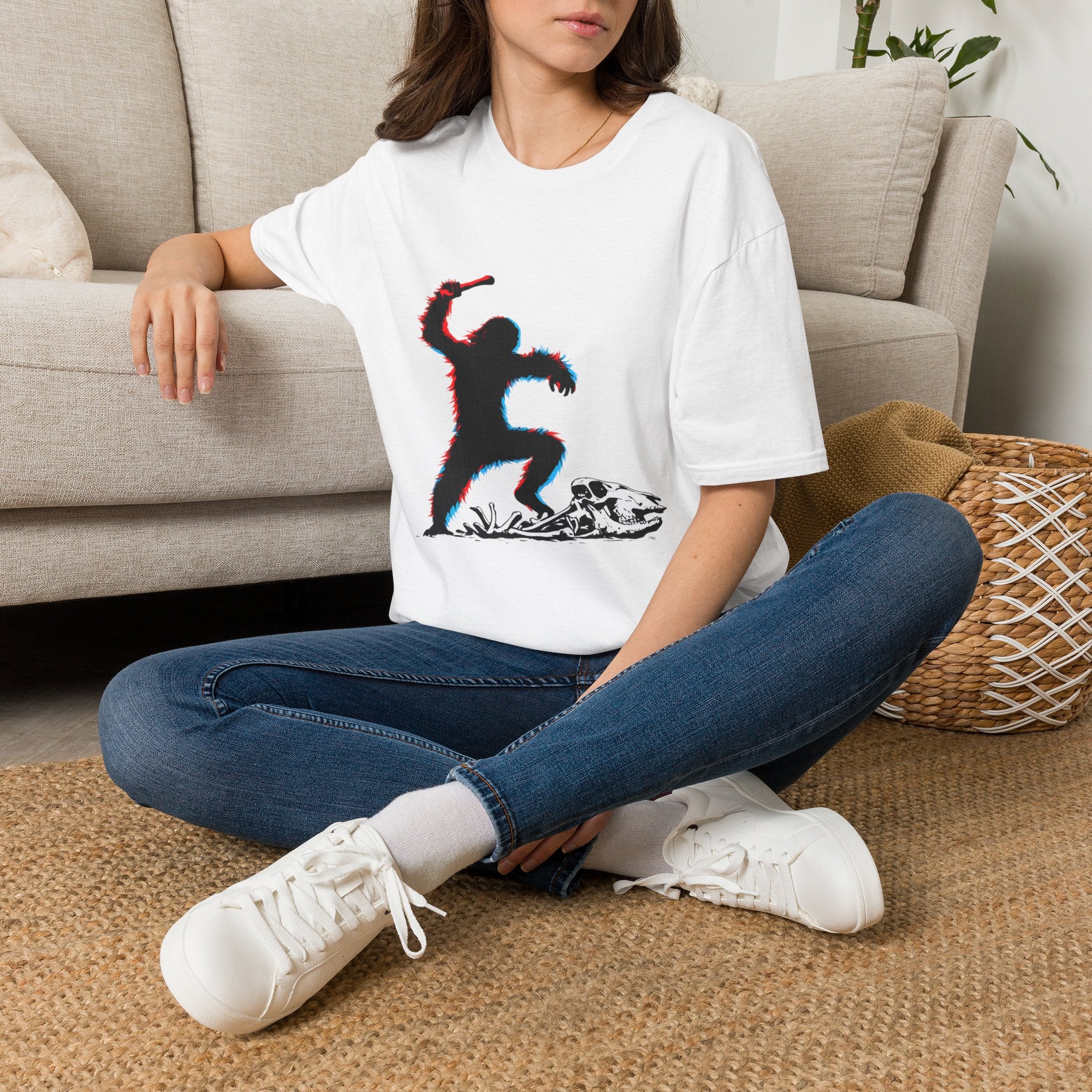 oryggy Originals Summer line Graphic T-Shirt — Glitch Silhouette Tee