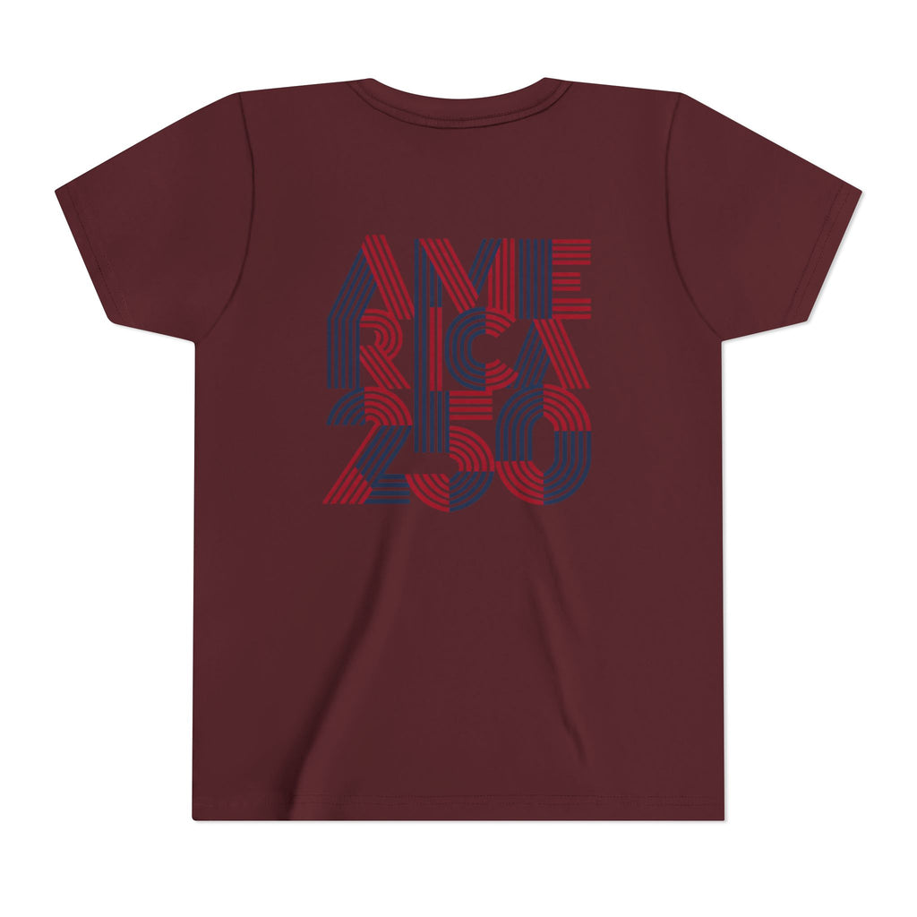 America 250 Youth Tee — Patriotic 250th Anniversary Kids T-Shirt
