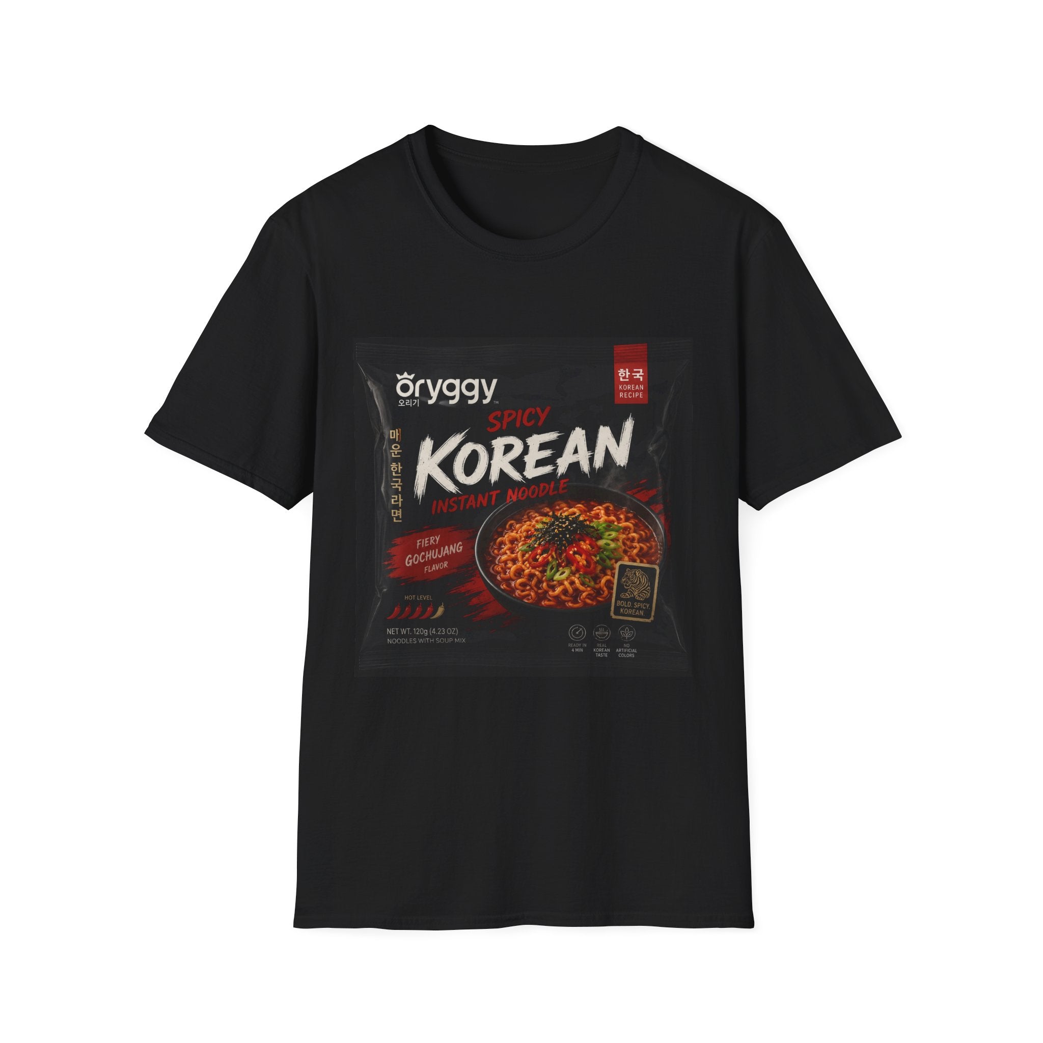 oryggy Originals Summer line Korean Spicy Instant Noodle T-Shirt