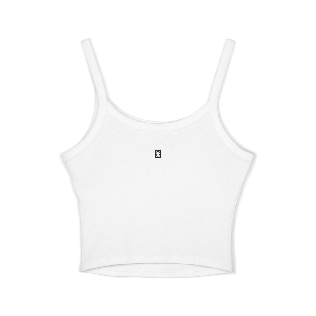 America 250 Crop Tank Top — Retro Patriotic USA 250 Celebration Spaghetti Strap