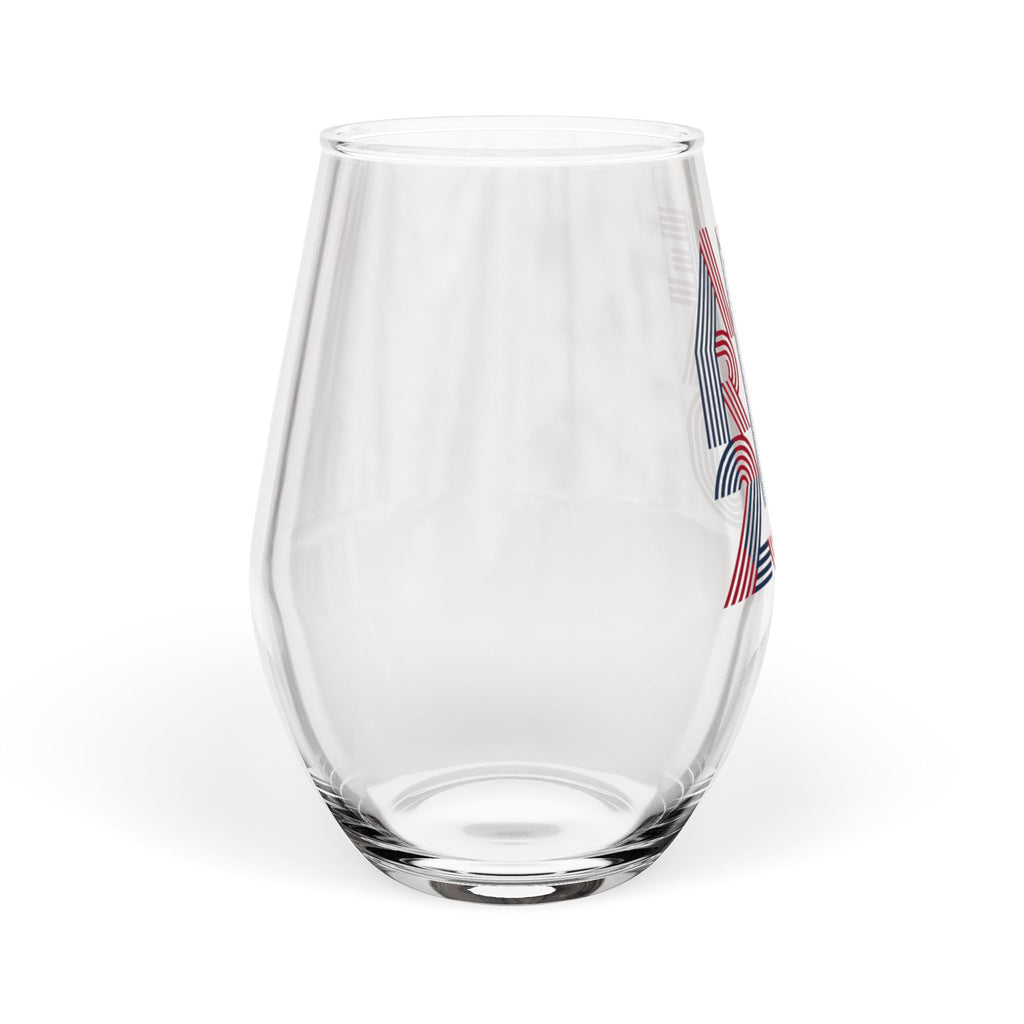 America 250 Stemless Wine Glass | Patriotic Anniversary Drinkware