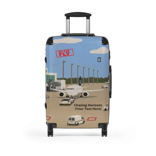 oryggy Originals Summer line Personalized Airport Runway Suitcase